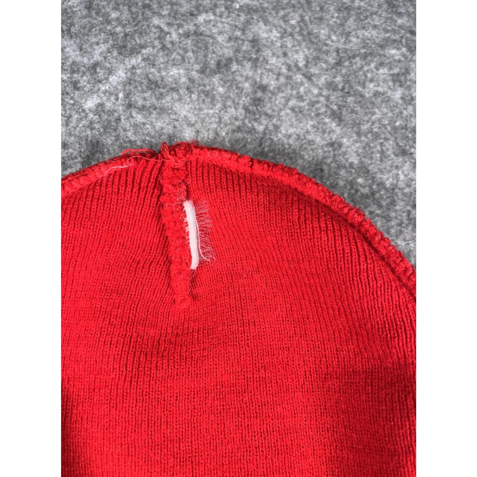 Vintage Cali Life Hat Beanie Mens One Size Red Knit California Logo Winter USA Patriotic Size ONE SIZE - 8 Thumbnail