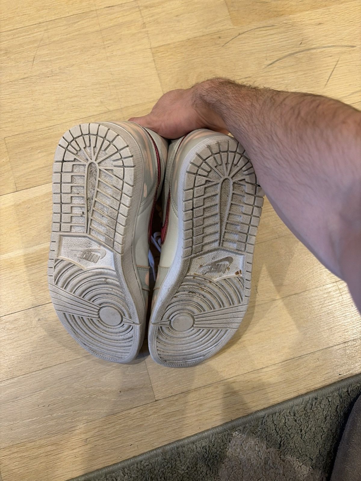 Nike 1 OF 1 Custom NYC to PARIS Jordan 1 Size US 11 / EU 44 - 5 Thumbnail