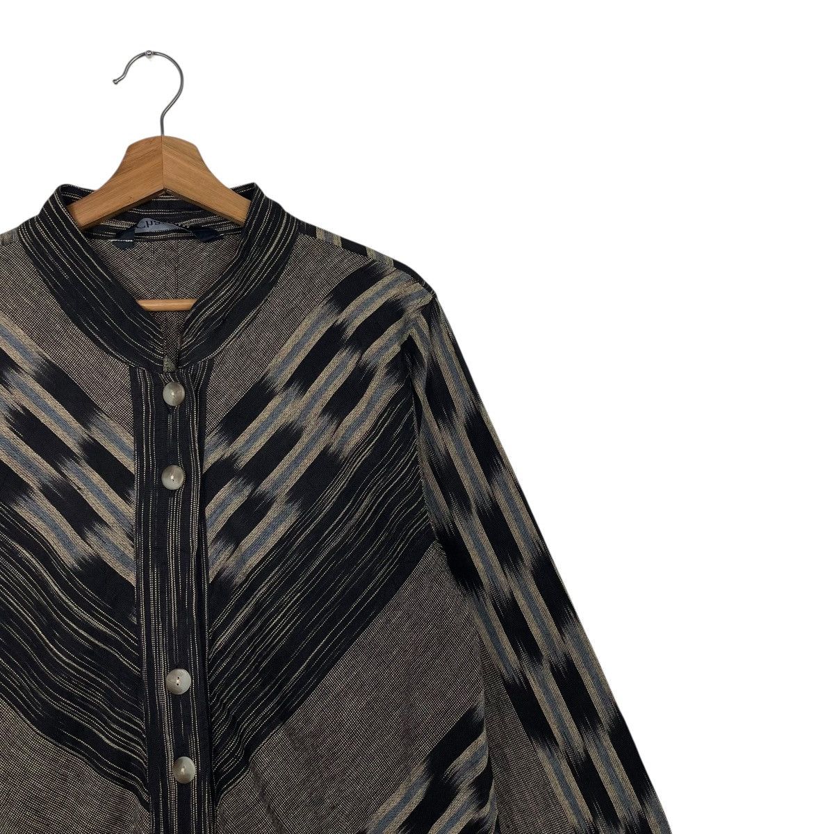 Japanese Brand Japanese Brand Chandni Patterned Long Coat Size M / US 6-8 / IT 42-44 - 6 Thumbnail