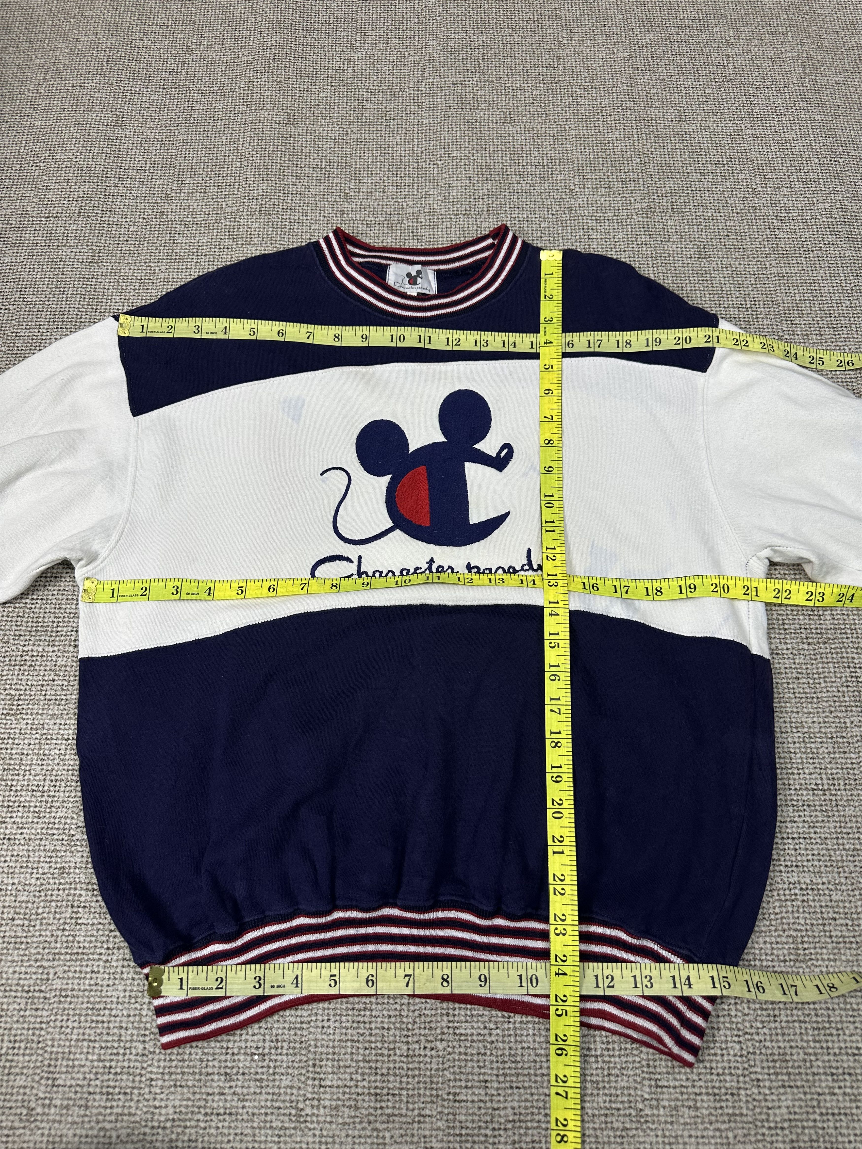Vintage Vintage Character Parody Champion X Mickey Sweatshirt Z444 Size US M / EU 48-50 / 2 - 6 Thumbnail