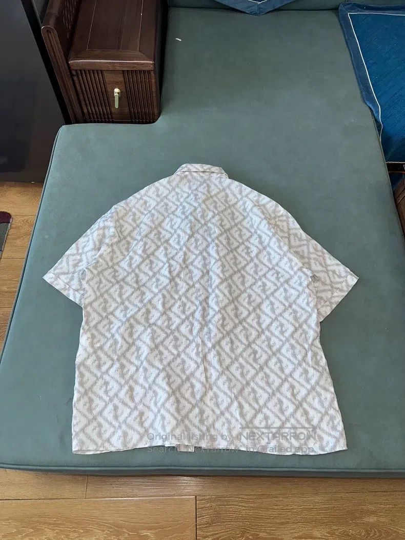 Fendi Fendi size 41 Monogrammed shirt, letter all-over print sing Size US XXS / EU 40 - 7 Thumbnail