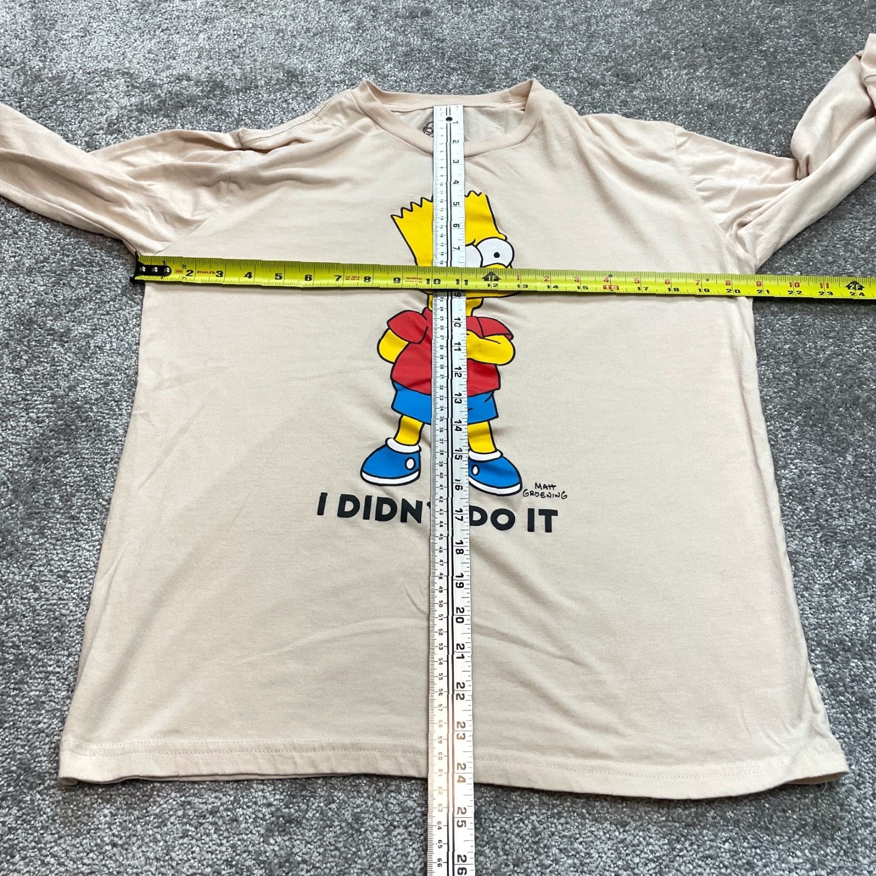 Vintage VINTAGE The Simpsons Shirt Unisex Adults M Pink Bart Simpson I Didn't Do It Funny Tee Size US M / EU 48-50 / 2 - 4 Thumbnail