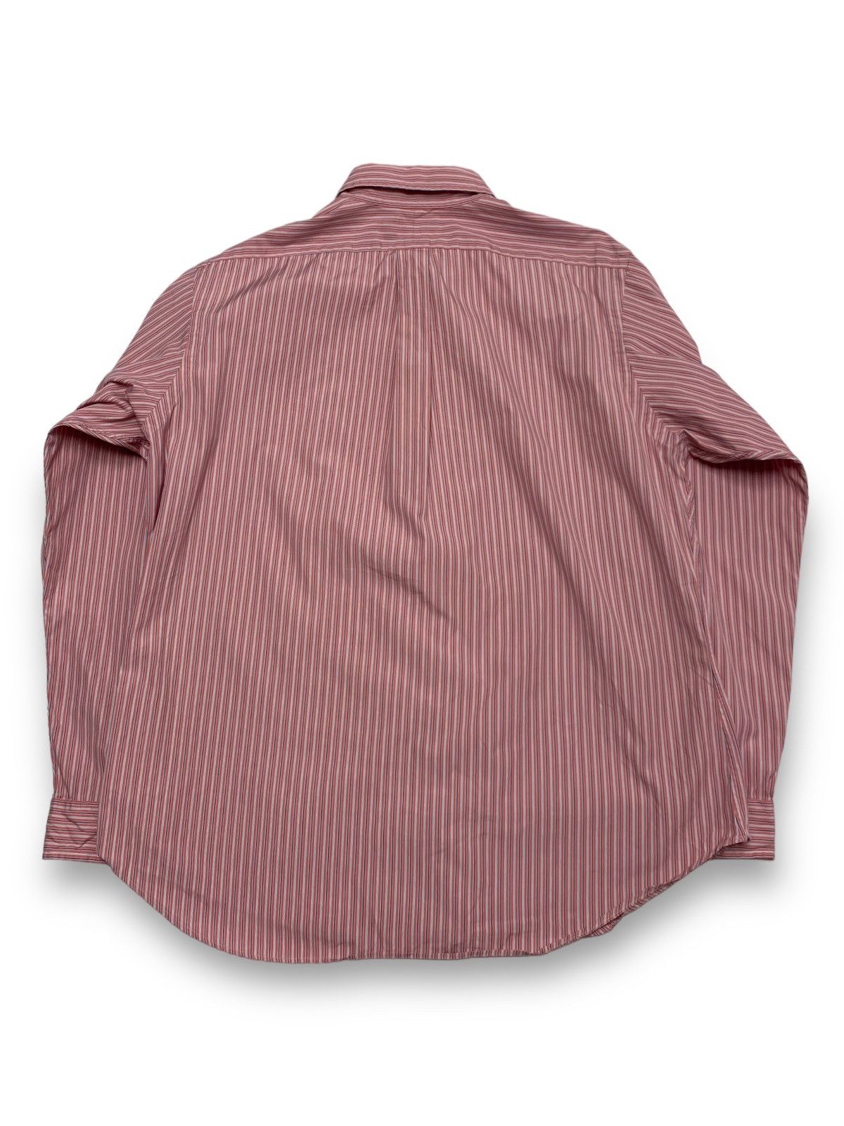 Polo Ralph Lauren 90s Vintage RALPH LAUREN Pink Striped Button Up Shirt Size US L / EU 52-54 / 3 - 5 Thumbnail
