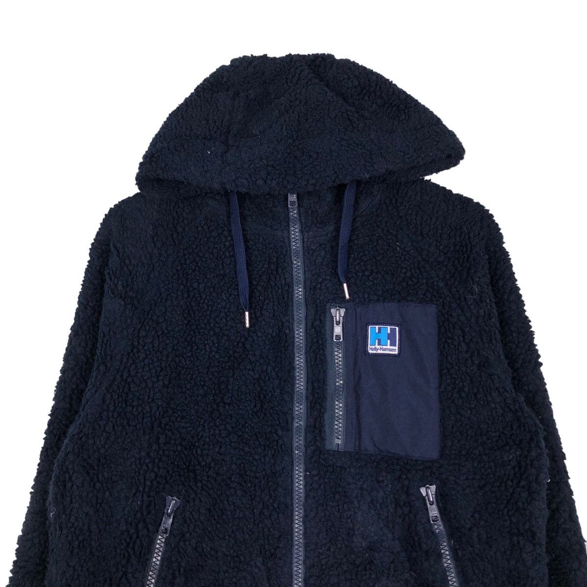 Helly Hansen × Japanese Brand × Vintage 📌VINTAGE FLEECE JACKET ZIPPER HELLY HANSEN JAPAN Size L / US 10 / IT 46 - 4 Thumbnail