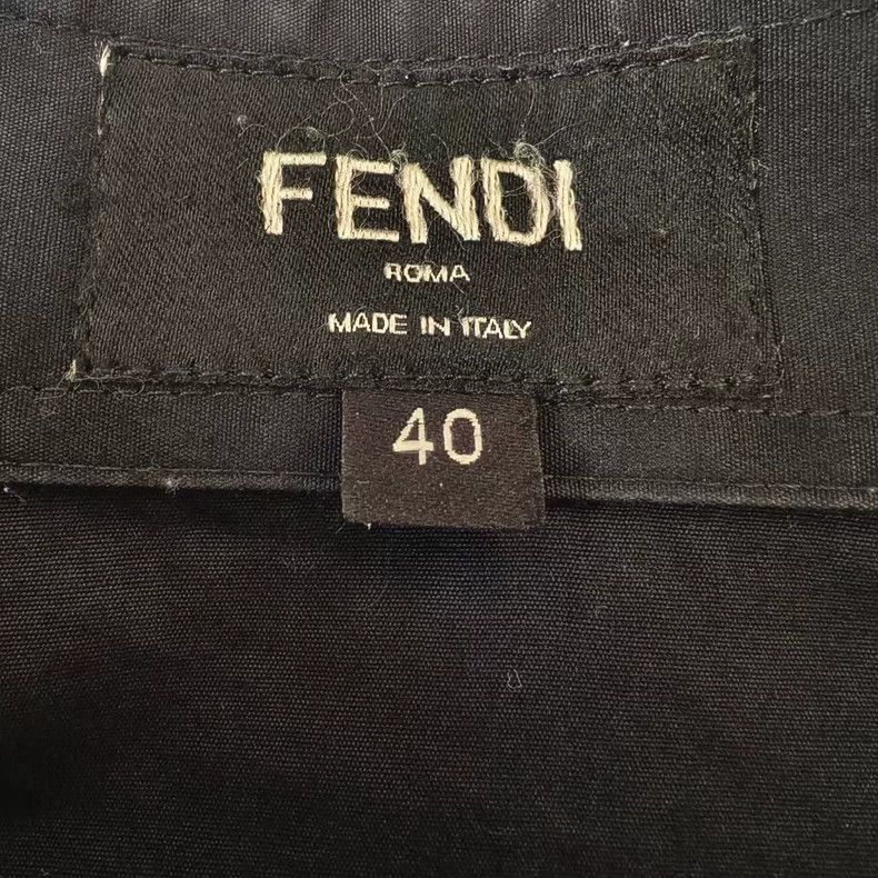Fendi FENDI Long Sleeve Logo Shirt Size 40 Size US M / EU 48-50 / 2 - 3 Thumbnail