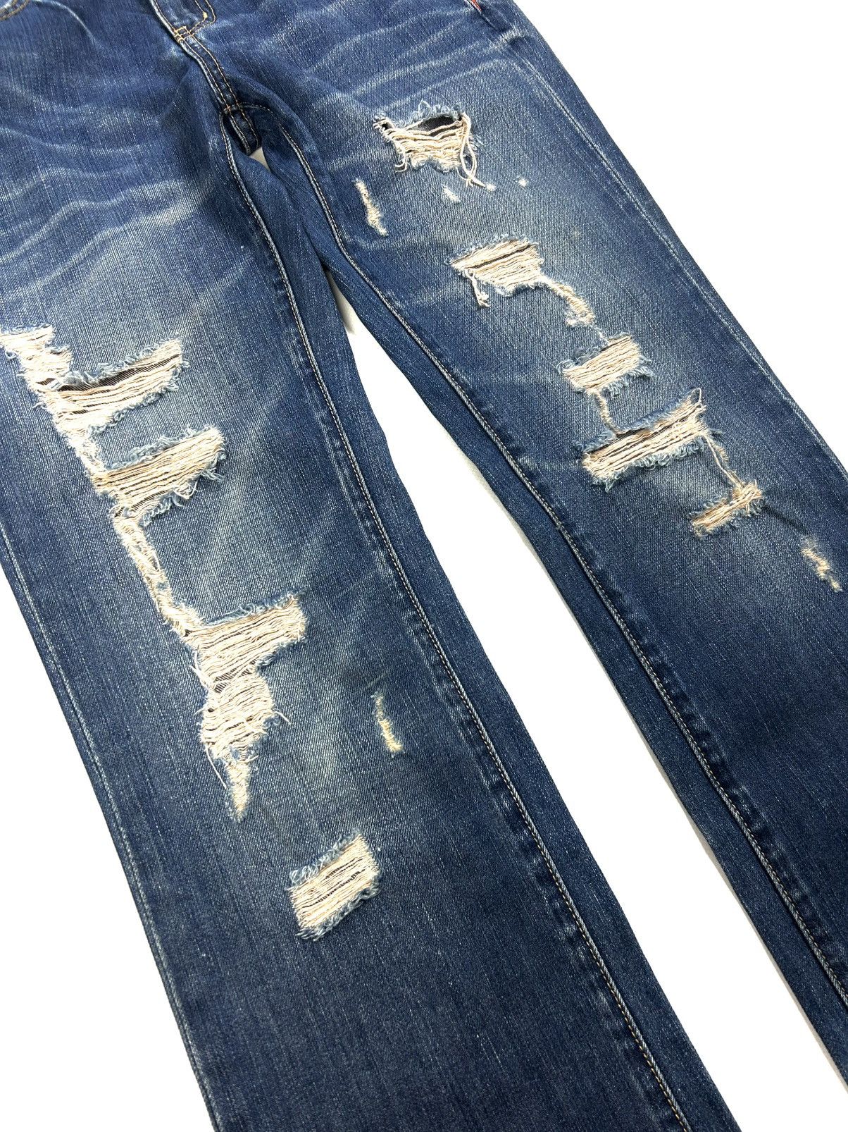 Christian Audigier Christian Audigier Limited Edition Faded Jeans Women’s Y2K Size 30" / US 8 / IT 44 - 5 Thumbnail