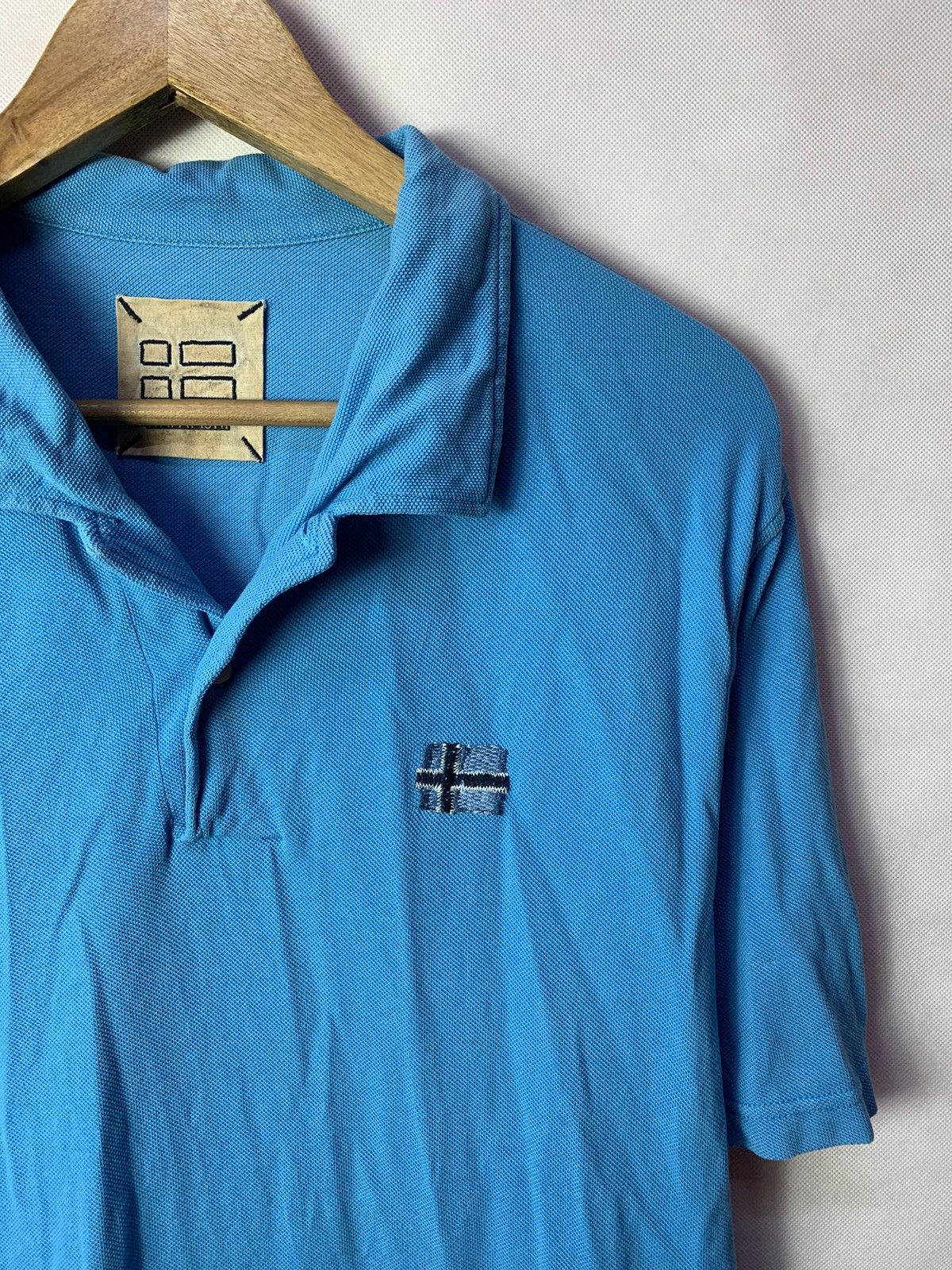 Napapijri 🔥Vintage Napapijri Flag Polo Tee Casual Hooligan Size US L / EU 52-54 / 3 - 2 Thumbnail