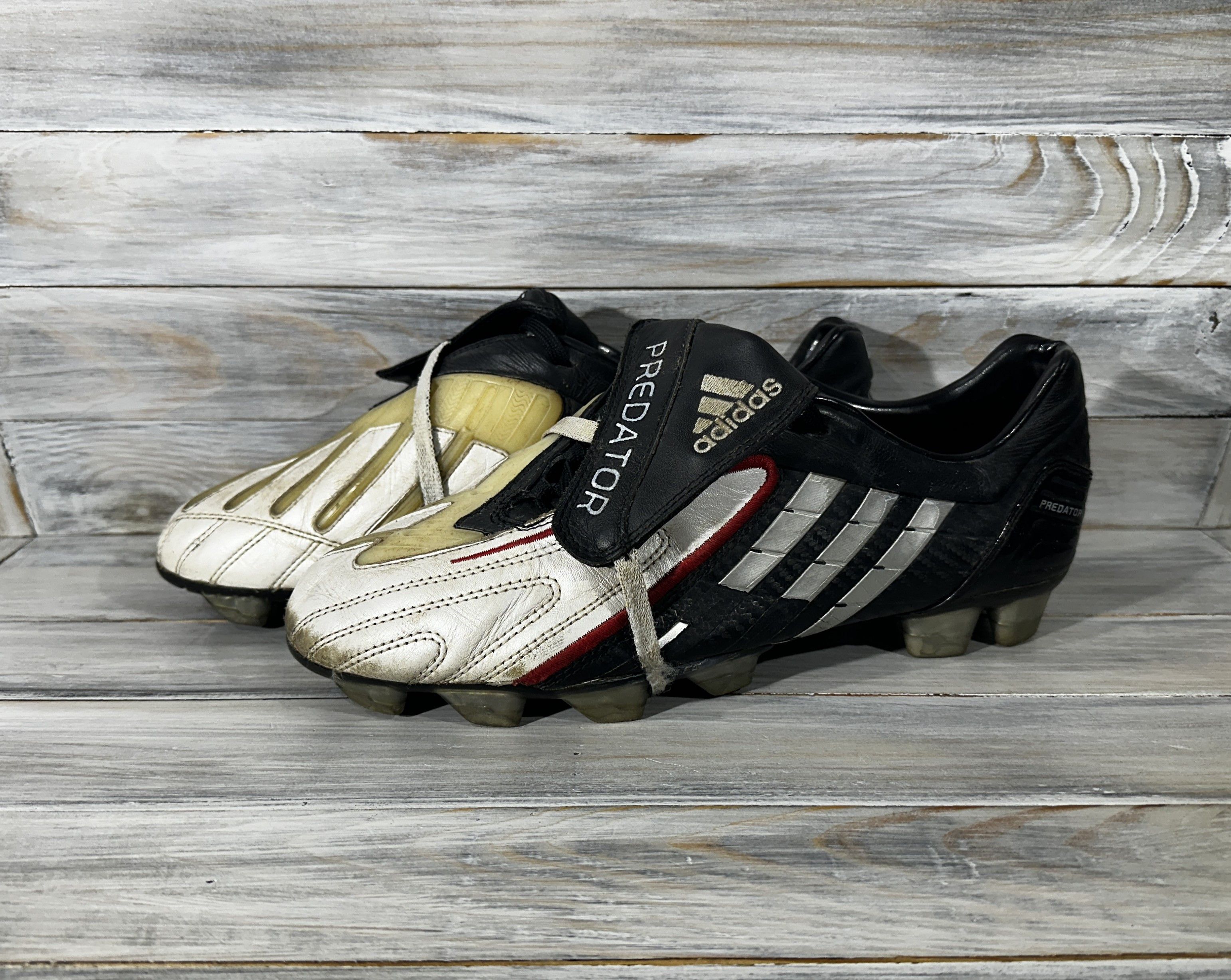 Adidas × Vintage Adidas Predator Absolion FG Power Football Soccer Cleats Size US 10.5 / EU 43-44 - 5 Thumbnail