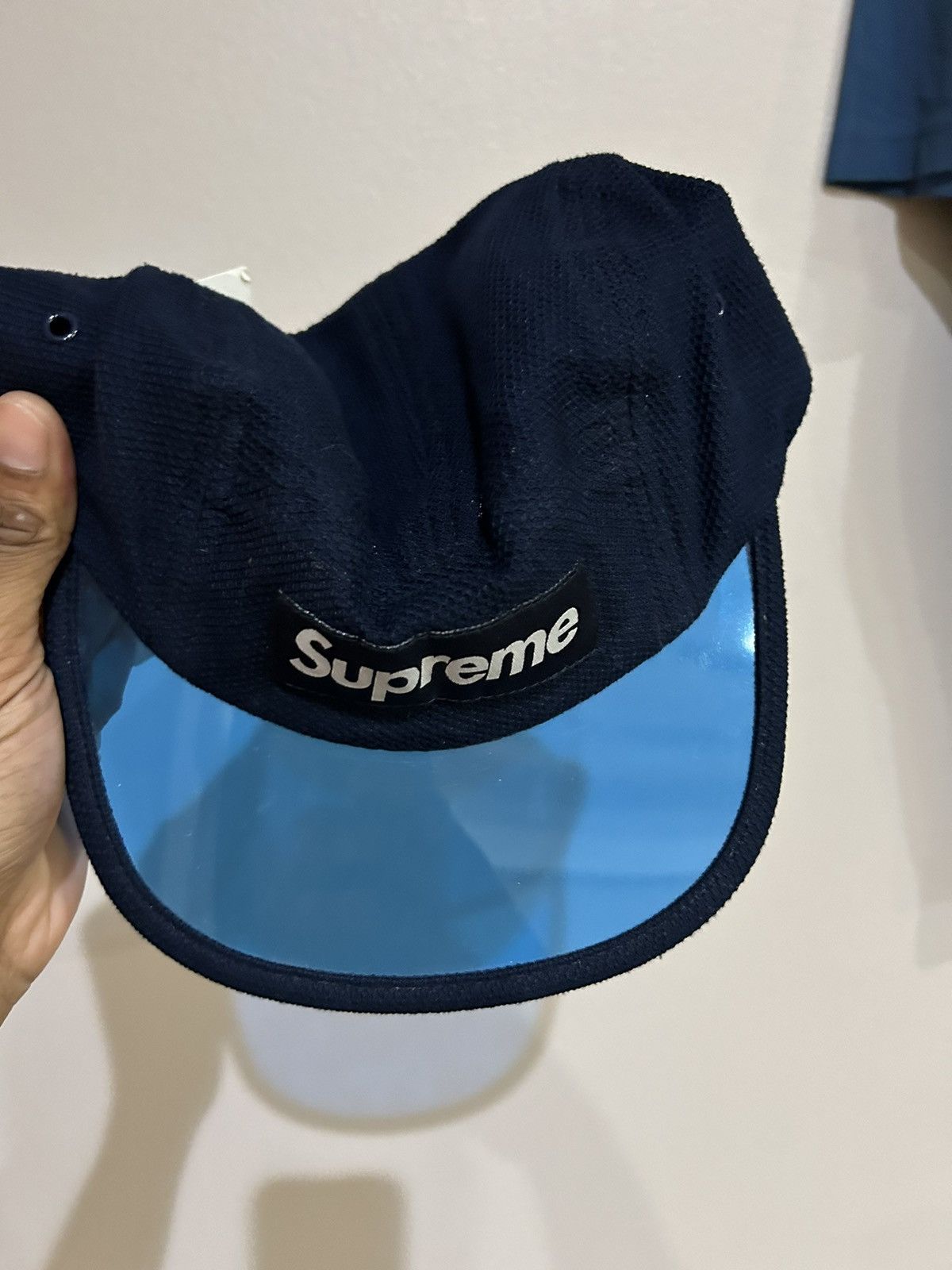 Supreme SAMPLE supreme navy angler cap Size ONE SIZE - 6 Thumbnail