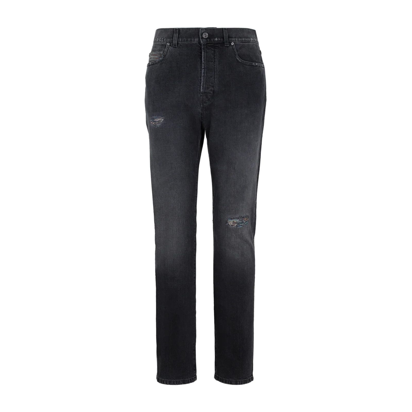 Missoni o1y0225 Denim Pant in Charcoal Size US 32 / EU 48 - 1 Thumbnail
