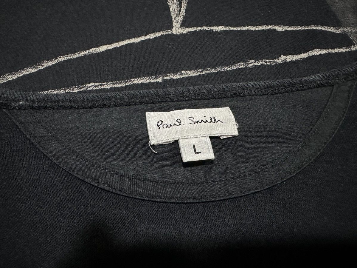 Paul Smith 🔥Sick Y2K Paul Smith Ls Shirt Double Side Graphic Printed Size US M / EU 48-50 / 2 - 7 Thumbnail