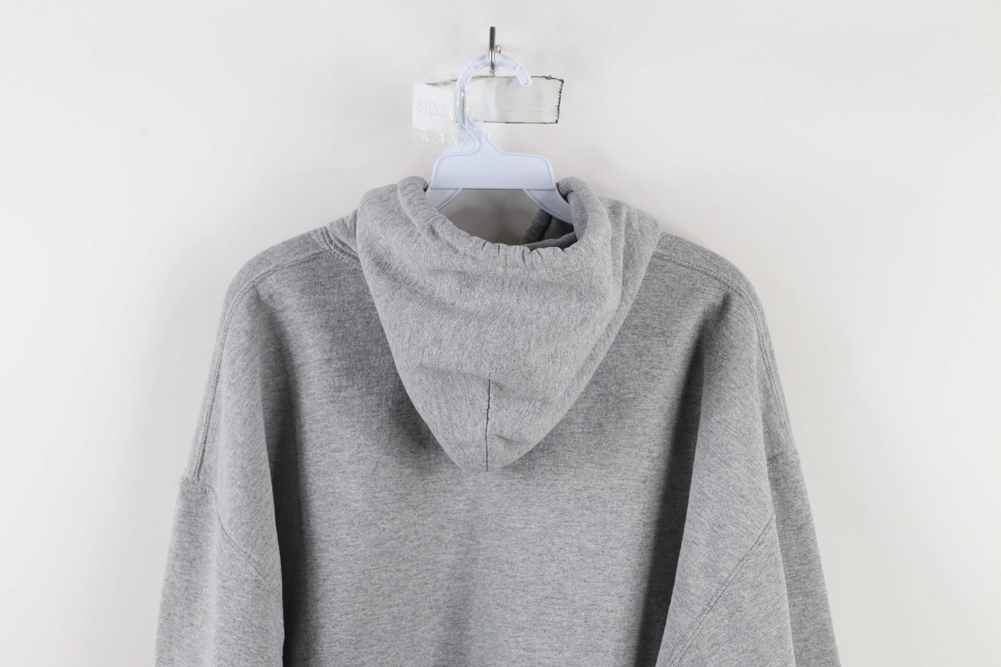 Vintage Vintage 90s Streetwear Hoodie Sweatshirt Heather Gray Size US XL / EU 56 / 4 - 9 Thumbnail