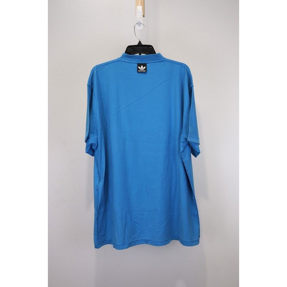 Adidas × Balenciaga o1rshd1 Oversize T-Shirt in Blue Size US M / EU 48-50 / 2 - 9 Thumbnail