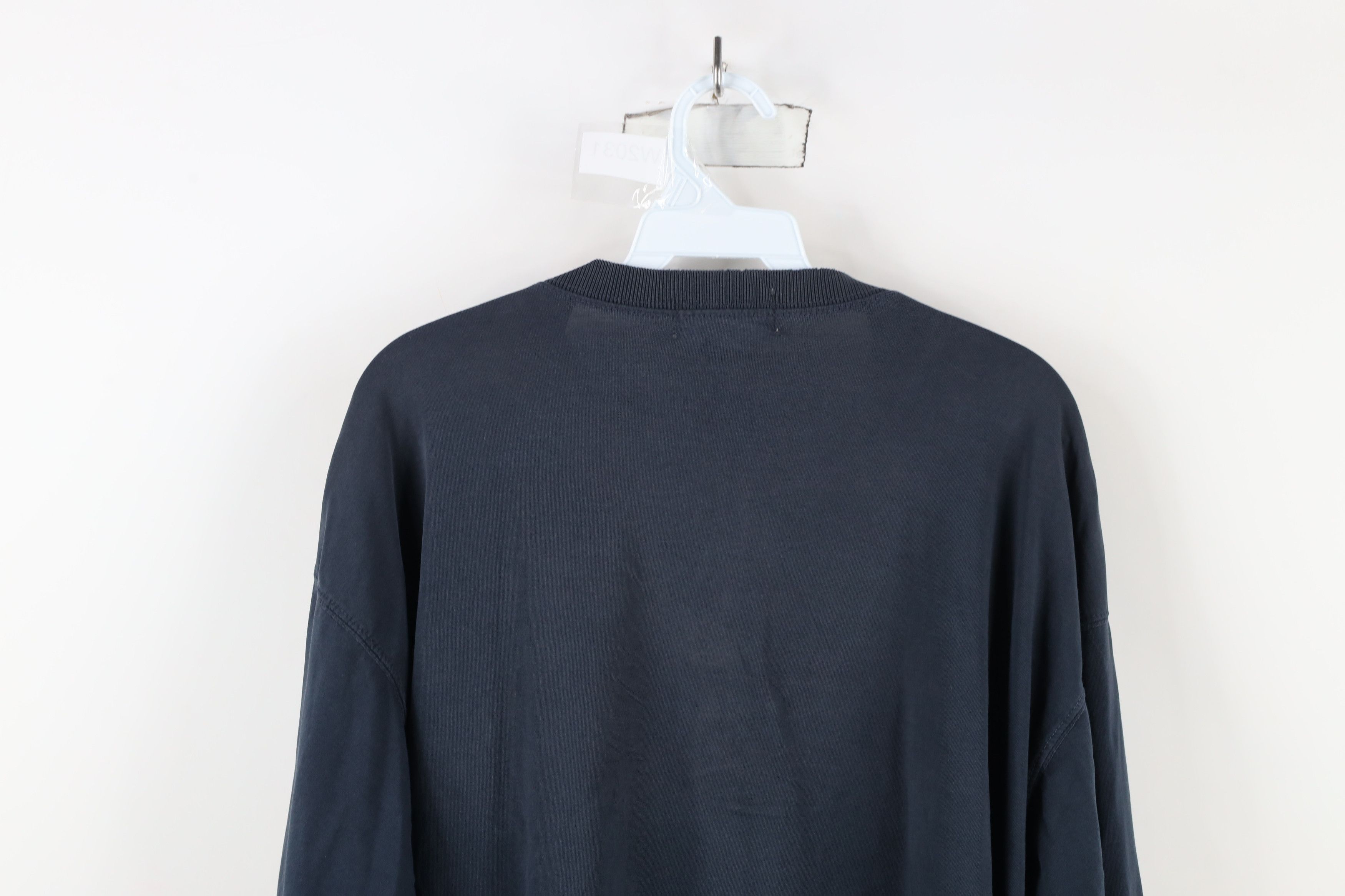 Eddie Bauer × Vintage Vintage 90s Eddie Bauer Long Sleeve Henley T-Shirt Blue Size US XL / EU 56 / 4 - 13 Thumbnail