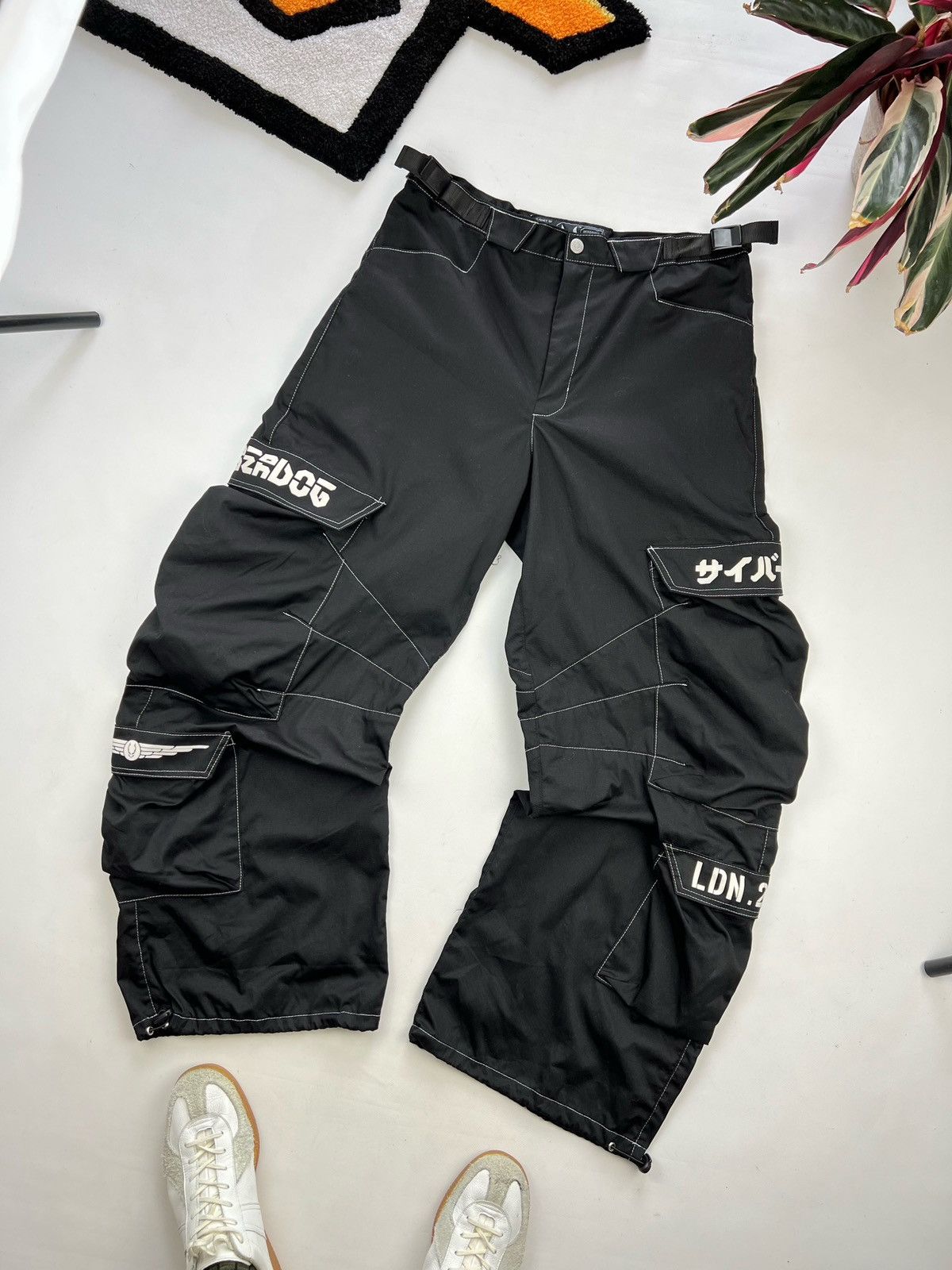 20471120 Y2K AVANT-GARDE MULTIPOCKET RARE CYBERDOG PANTS Size US 32 / EU 48 - 5 Thumbnail