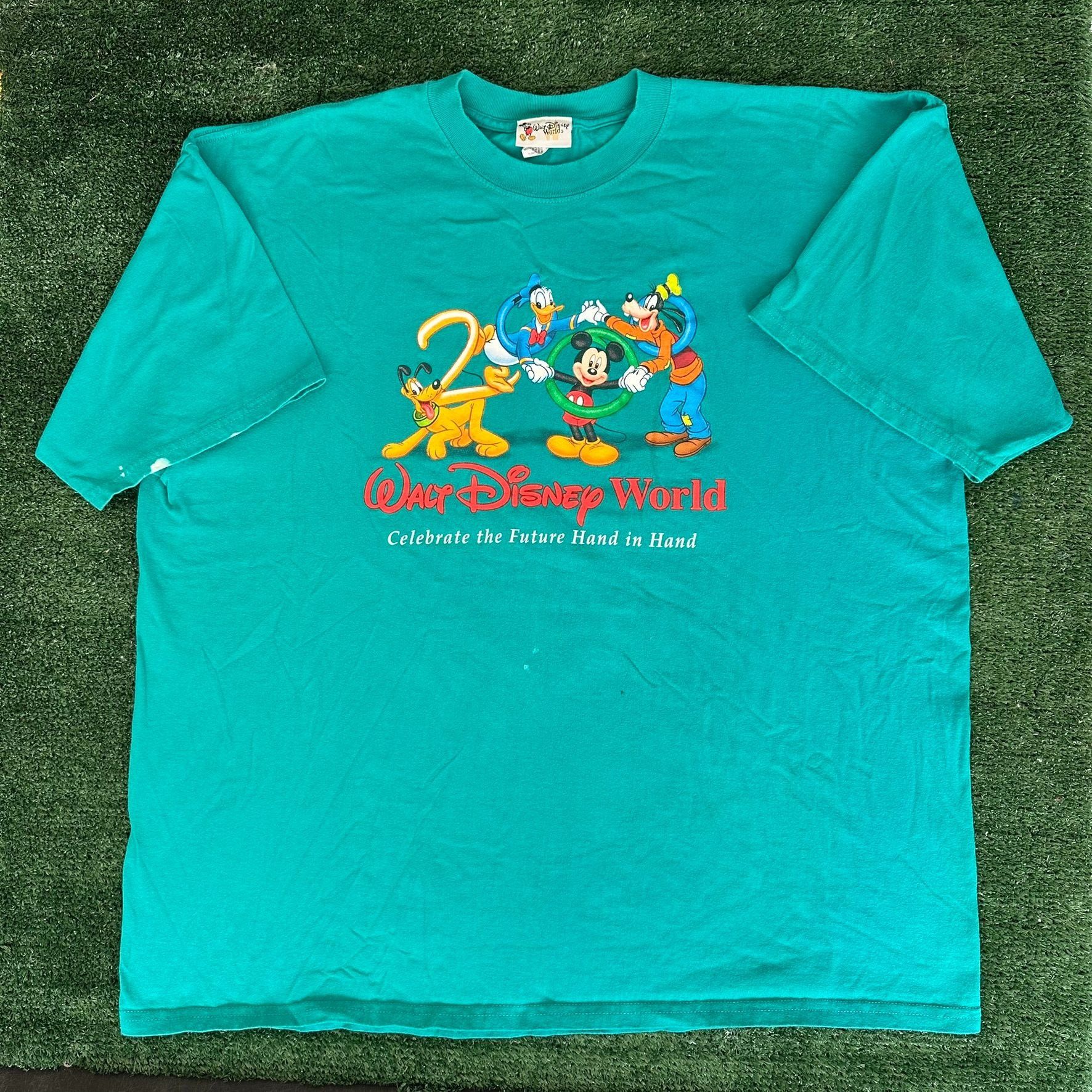 Disney Vintage Y2K Walt Disney World 2000 T-Shirt Kidcore XXL Micke Size US XXL / EU 58 / 5 - 1 Thumbnail