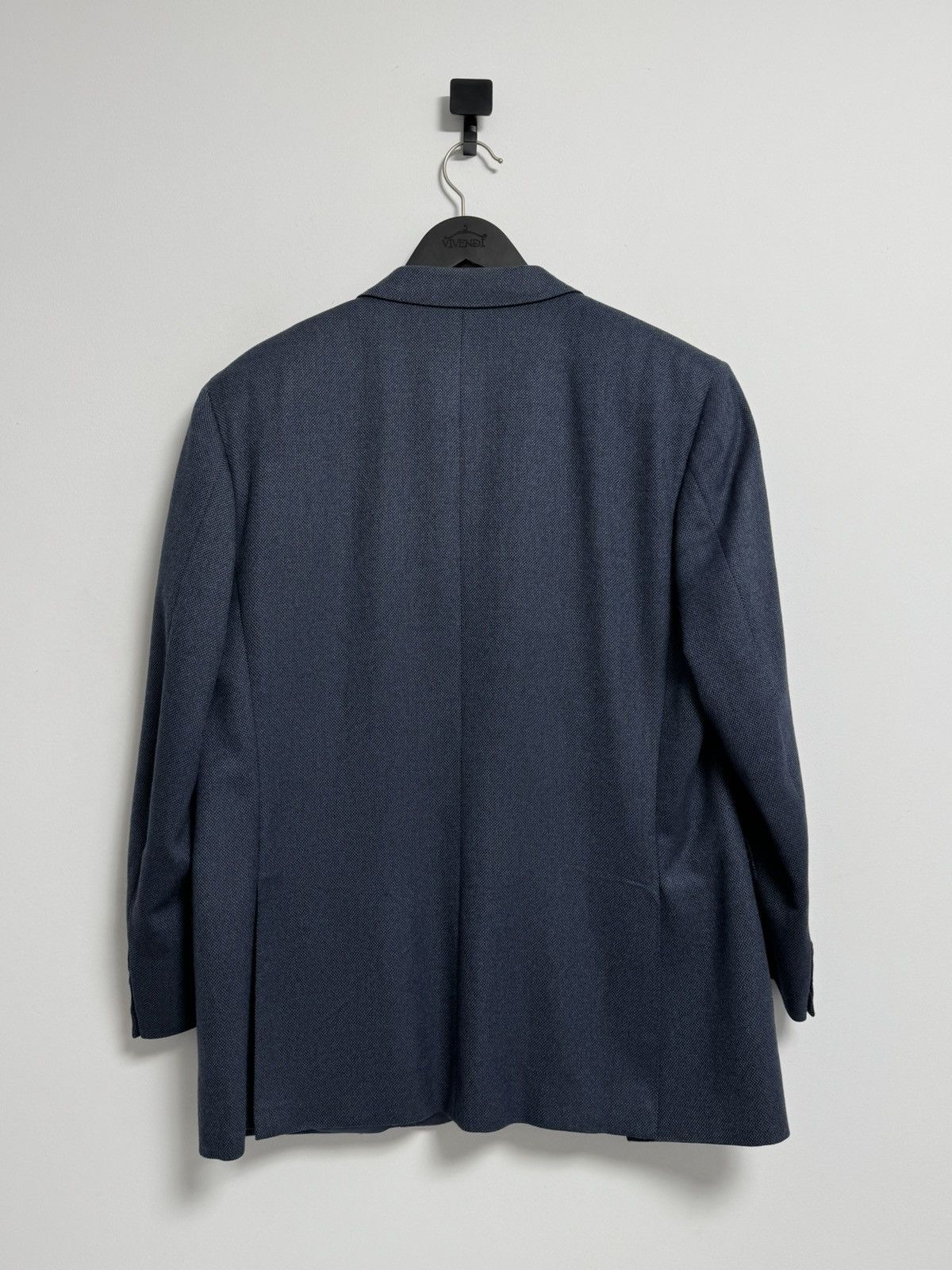 Canali Canali Blazer Men’s Blue Luxury Lana 58-R Size Size 54L - 18 Thumbnail
