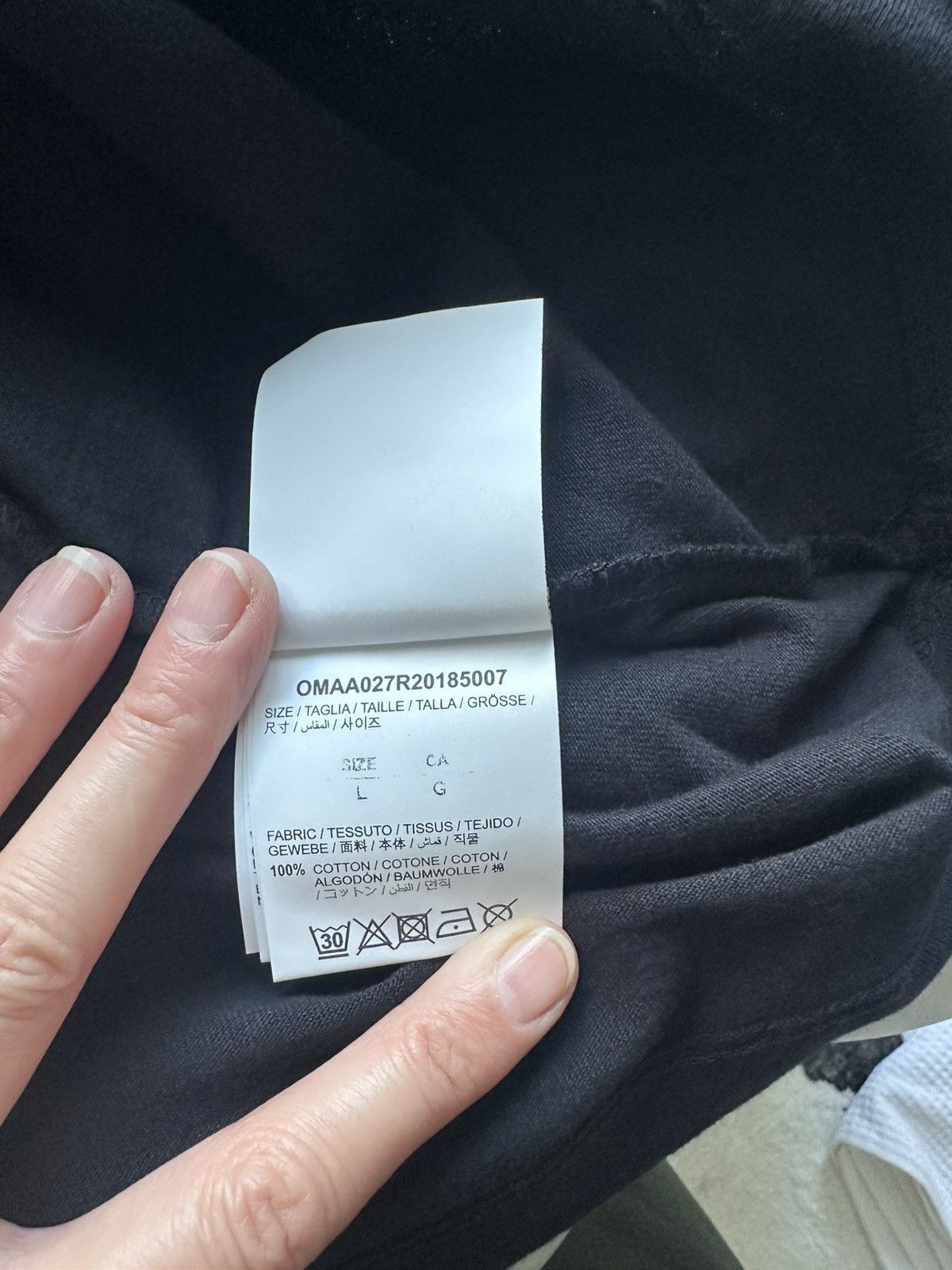 Off-White Off-White “Rationalism” Golden Ratio Graphic T-Shirt Size US L / EU 52-54 / 3 - 6 Thumbnail