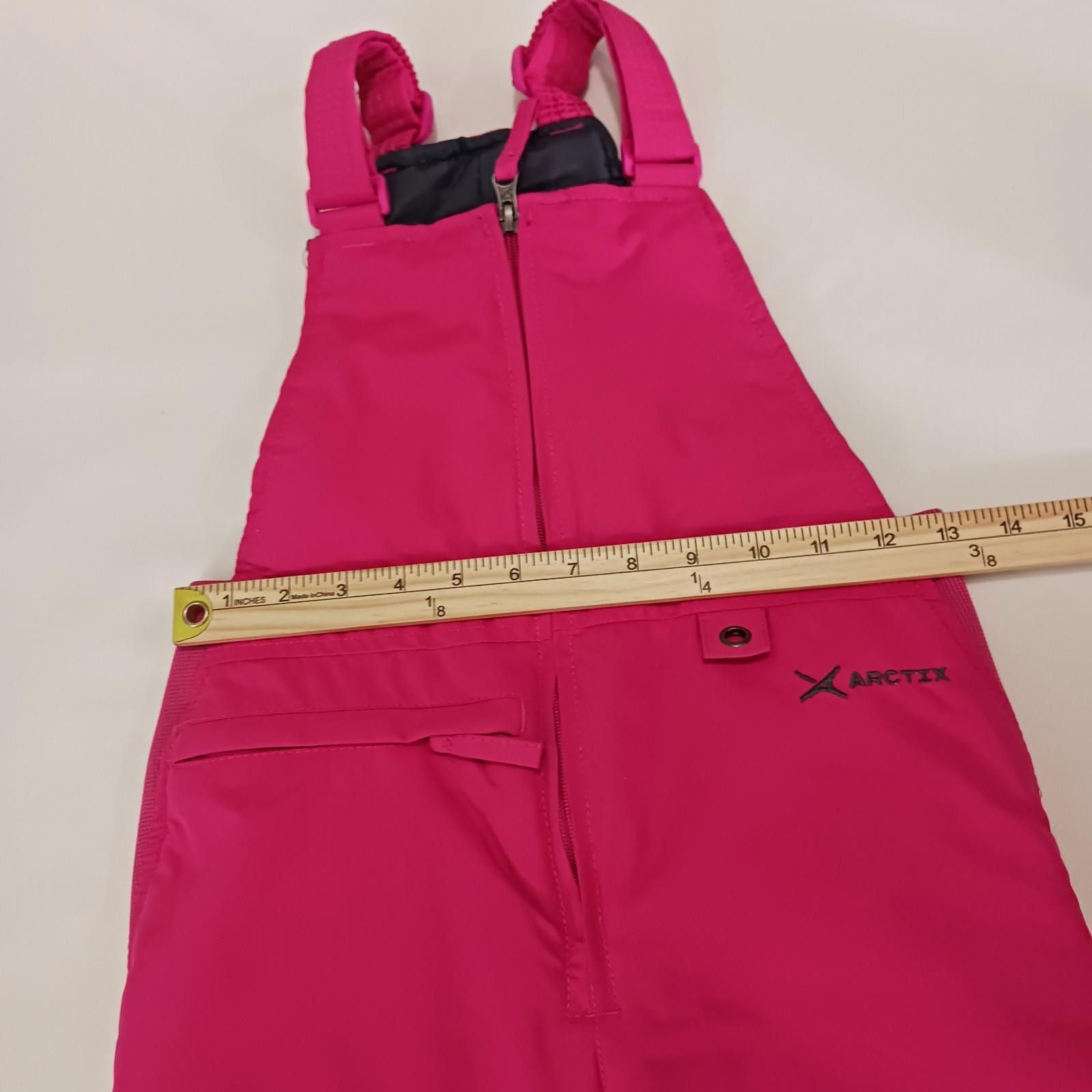Designer Arctix RN#111478 Girl's Winter Pink Bib Overalls Zip-Up Sz S Size ONE SIZE - 5 Thumbnail