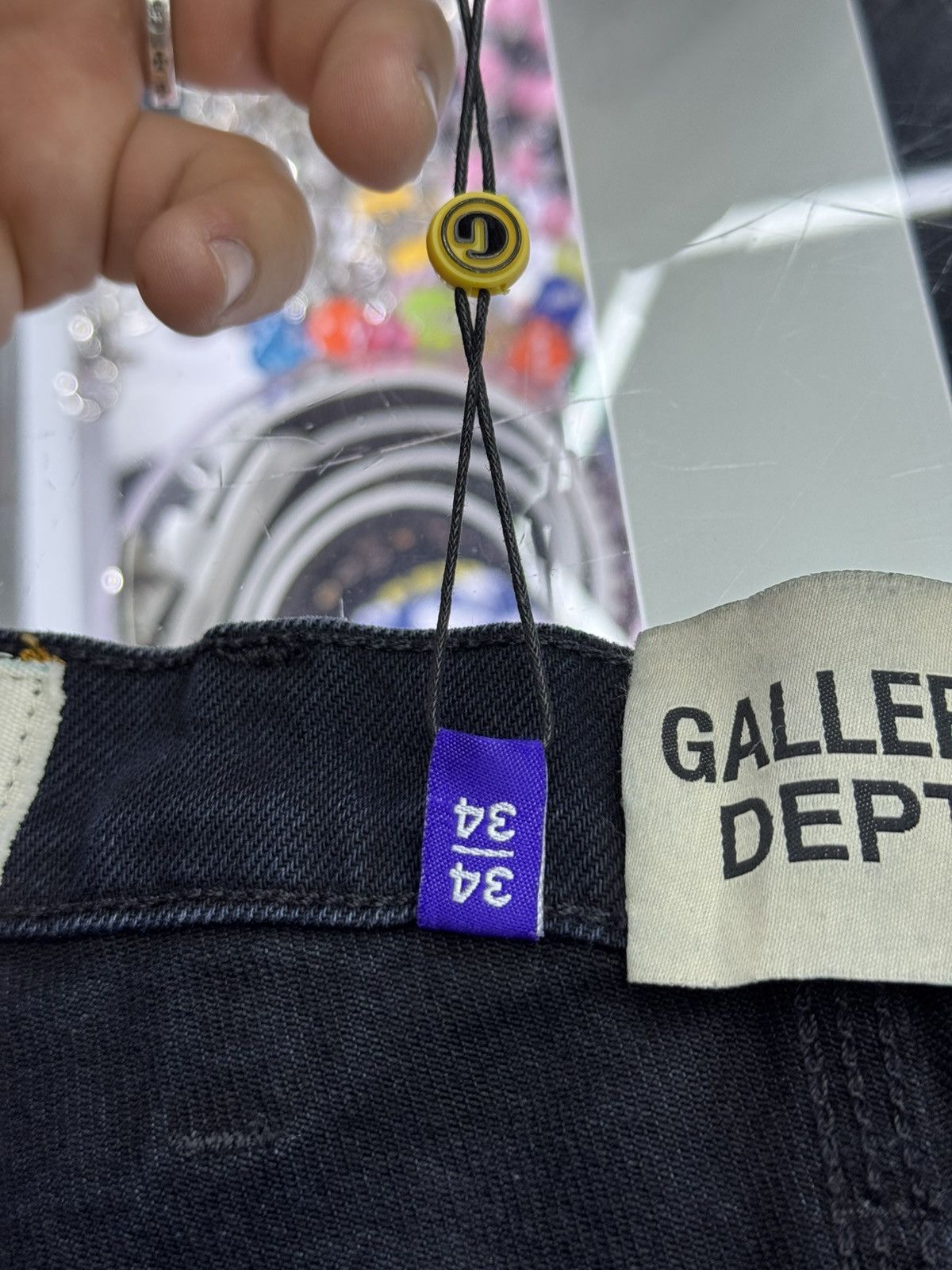 Gallery Dept. Gallery Dept Branko Carpenter Denim Jeans Black Size US 34 / EU 50 - 8 Thumbnail