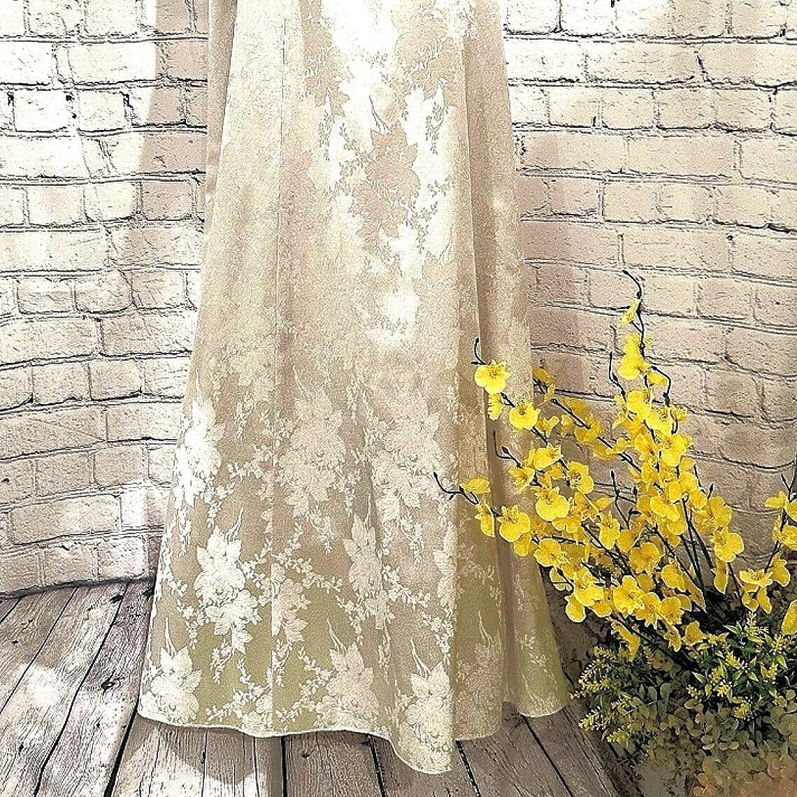 Other Jump Apparel Co Wendye Chaitin White Gown 9/10 Jr 8 Women’s Size M / US 6-8 / IT 42-44 - 11 Thumbnail