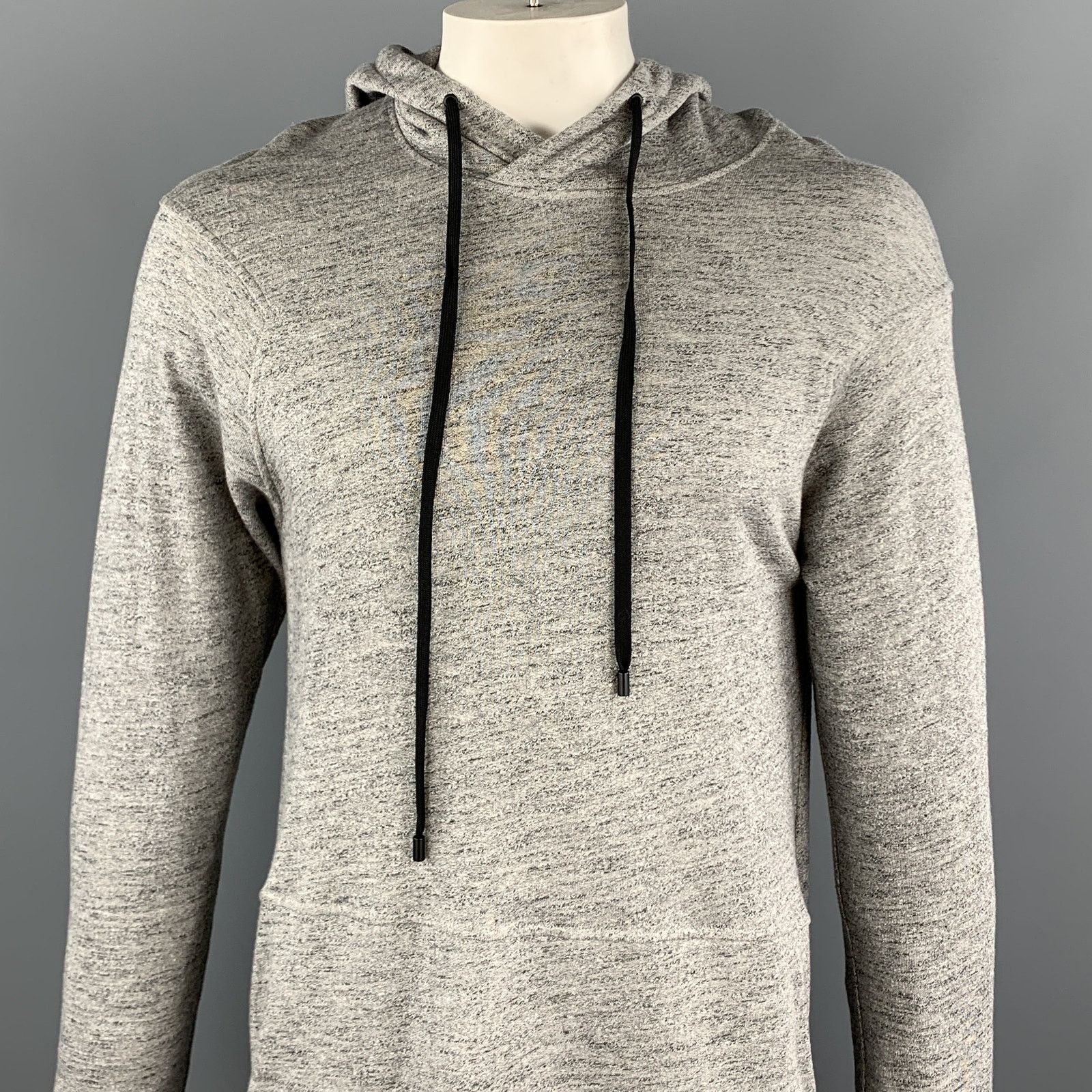 Public School PUBLIC SCHOOL Size L Grey Heather Cotton Hooded Sweatshirt Size US L / EU 52-54 / 3 - 2 Thumbnail