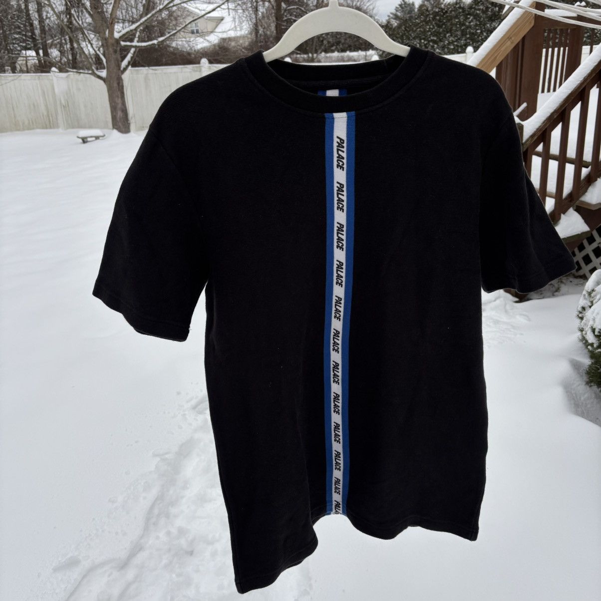 Palace Palace Vertical Weave Tee Shirt Size US M / EU 48-50 / 2 - 1 Thumbnail