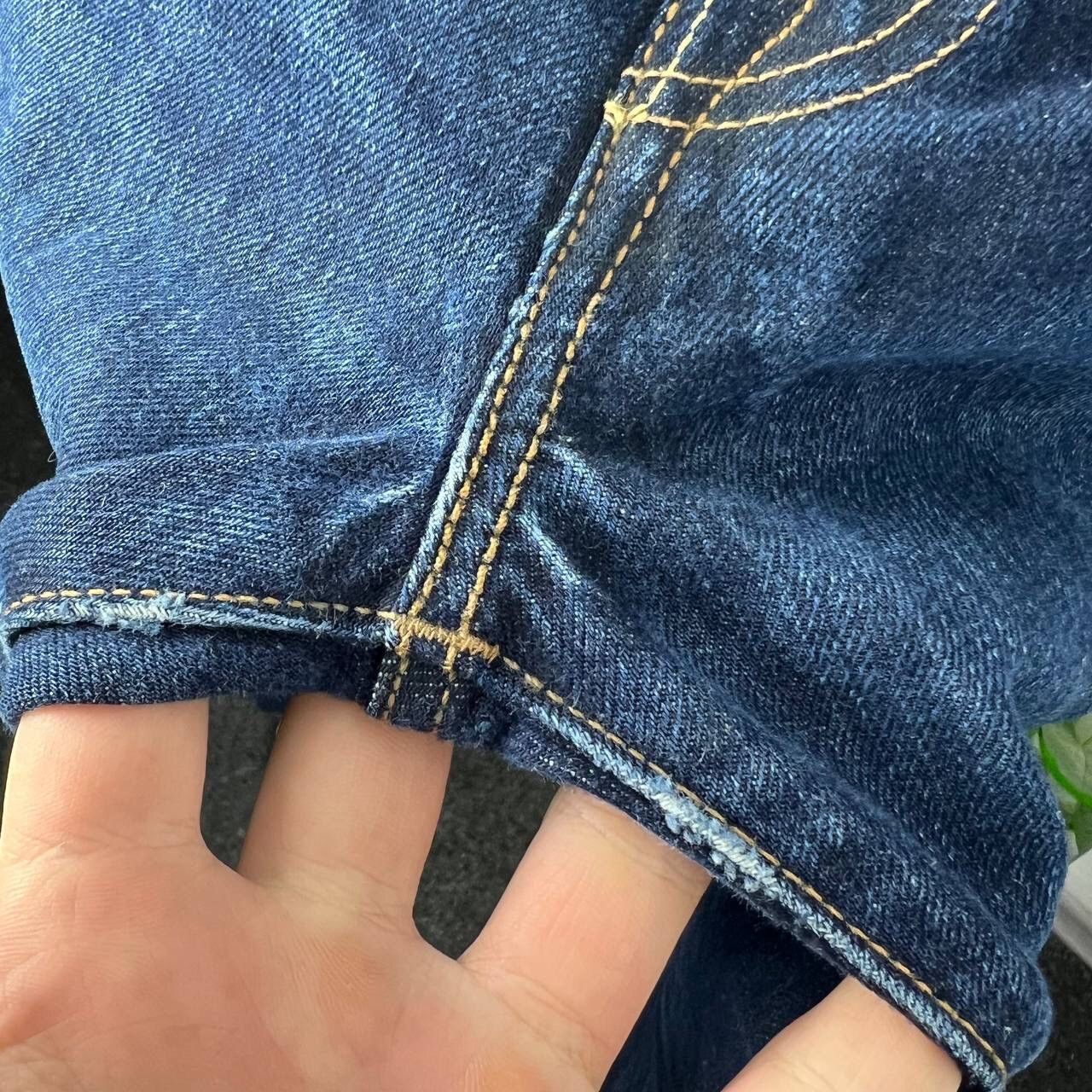 Levi's Y2K Levi’s Vintage Pants Jeans Baggy Denim Navy Blue Size US 33 - 8 Thumbnail