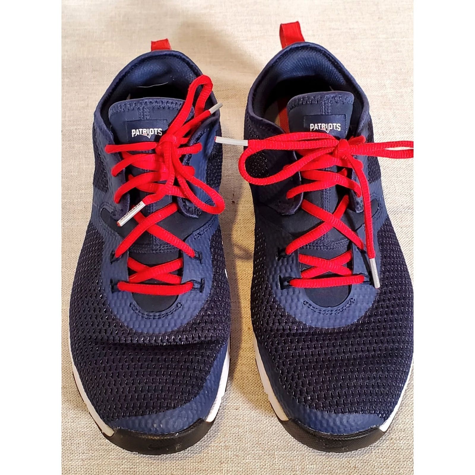 Nike Nike Air Max Typha 2 New England Patriots NFL Blue White Red AR0505-400 Men’s 10 Shoes Size US 9 / EU 42 - 3 Thumbnail
