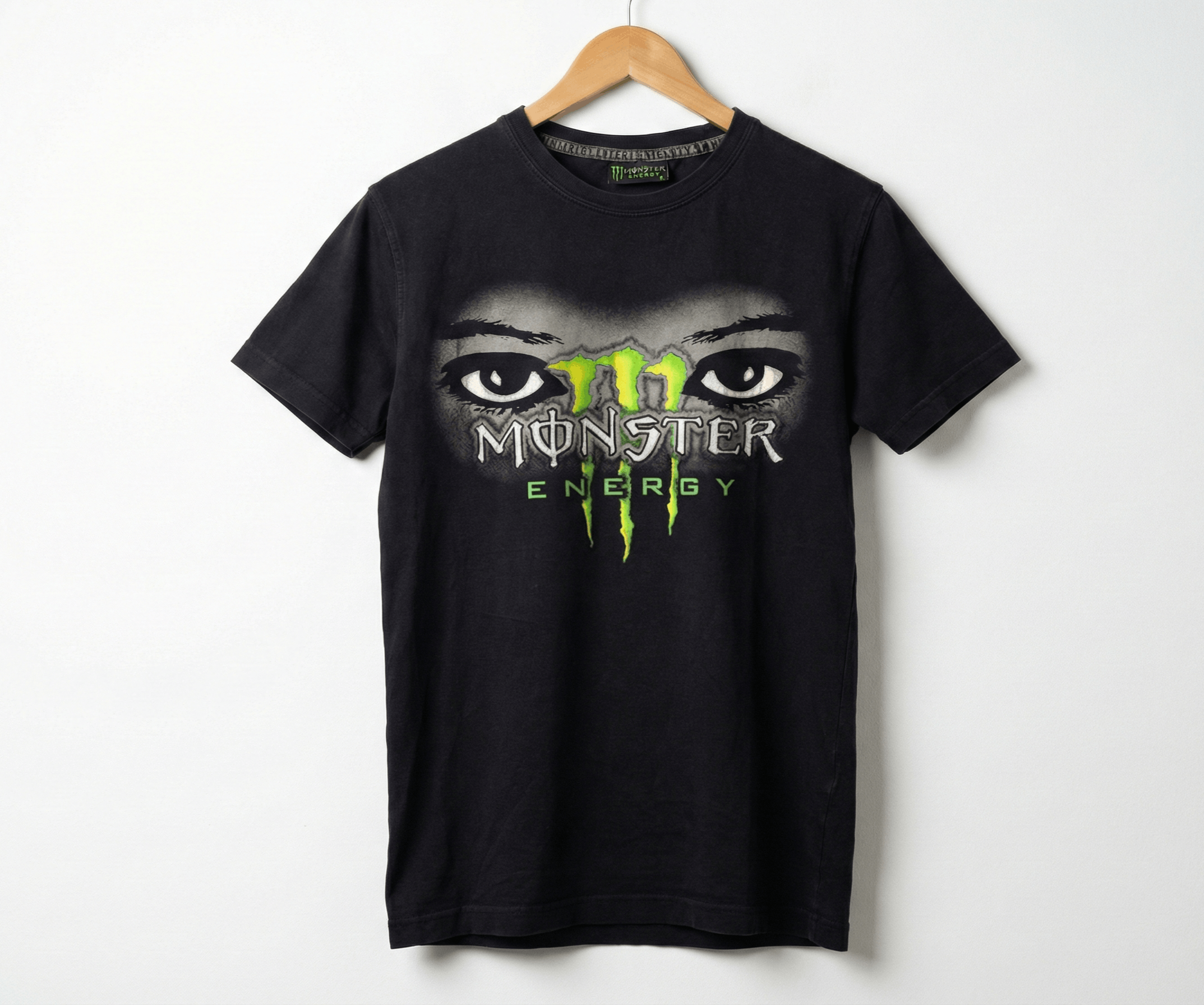 Other Vintage Monster Energy T-Shirt Women XS Black Stretch Y2K Size XS / US 0-2 / IT 36-38 - 1 Thumbnail