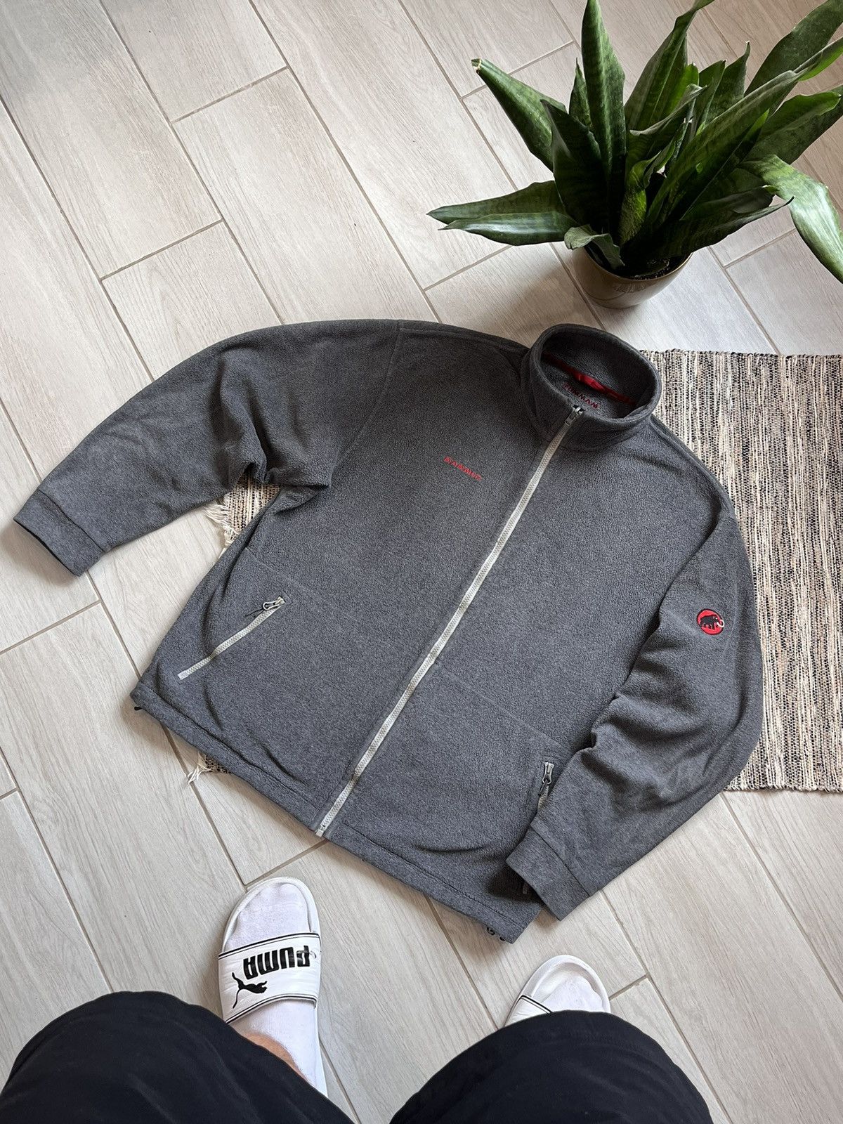 Mammut × Vintage Vintage Mammut Fleece sweatshirt sportswear logo size XL Size US XL / EU 56 / 4 - 1 Thumbnail