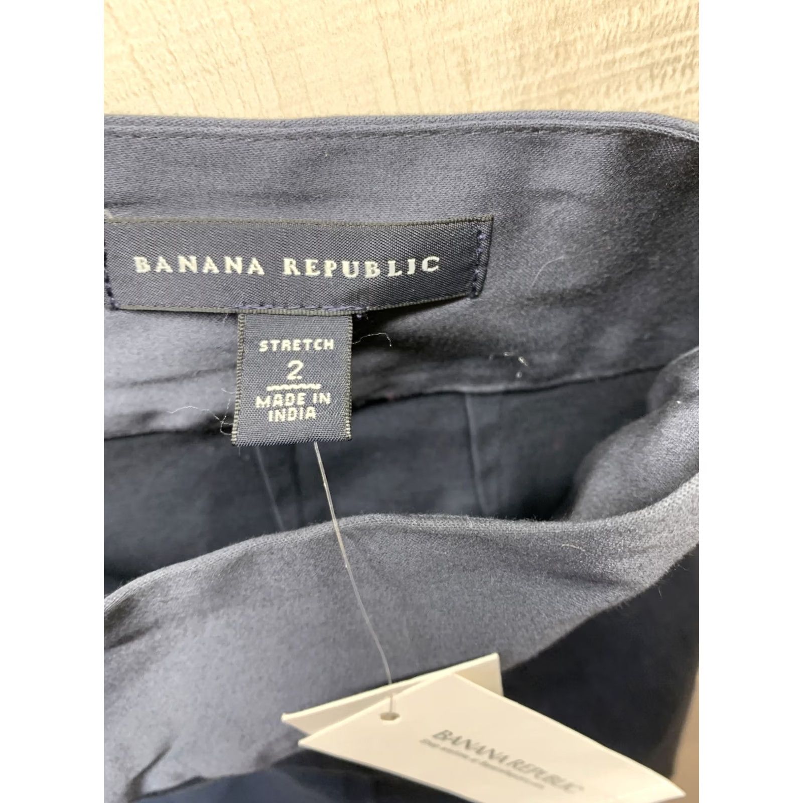 Banana Republic Banana Republic Skirt Navy Stretch Pencil NWT Women’s SZ 2 Knee Length Workwear Casual Formal - Mens No, Womens, etc. Size 26" / US 2 / IT 38 - 7 Thumbnail