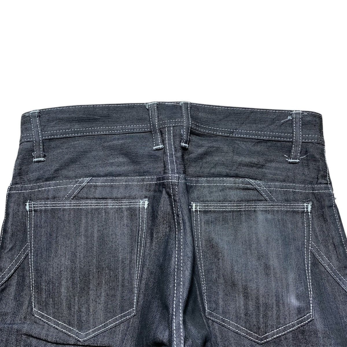 Japanese Brand Tete Homme Issey Miyake Zipper On Front Denim Pants Size US 30 / EU 46 - 8 Thumbnail