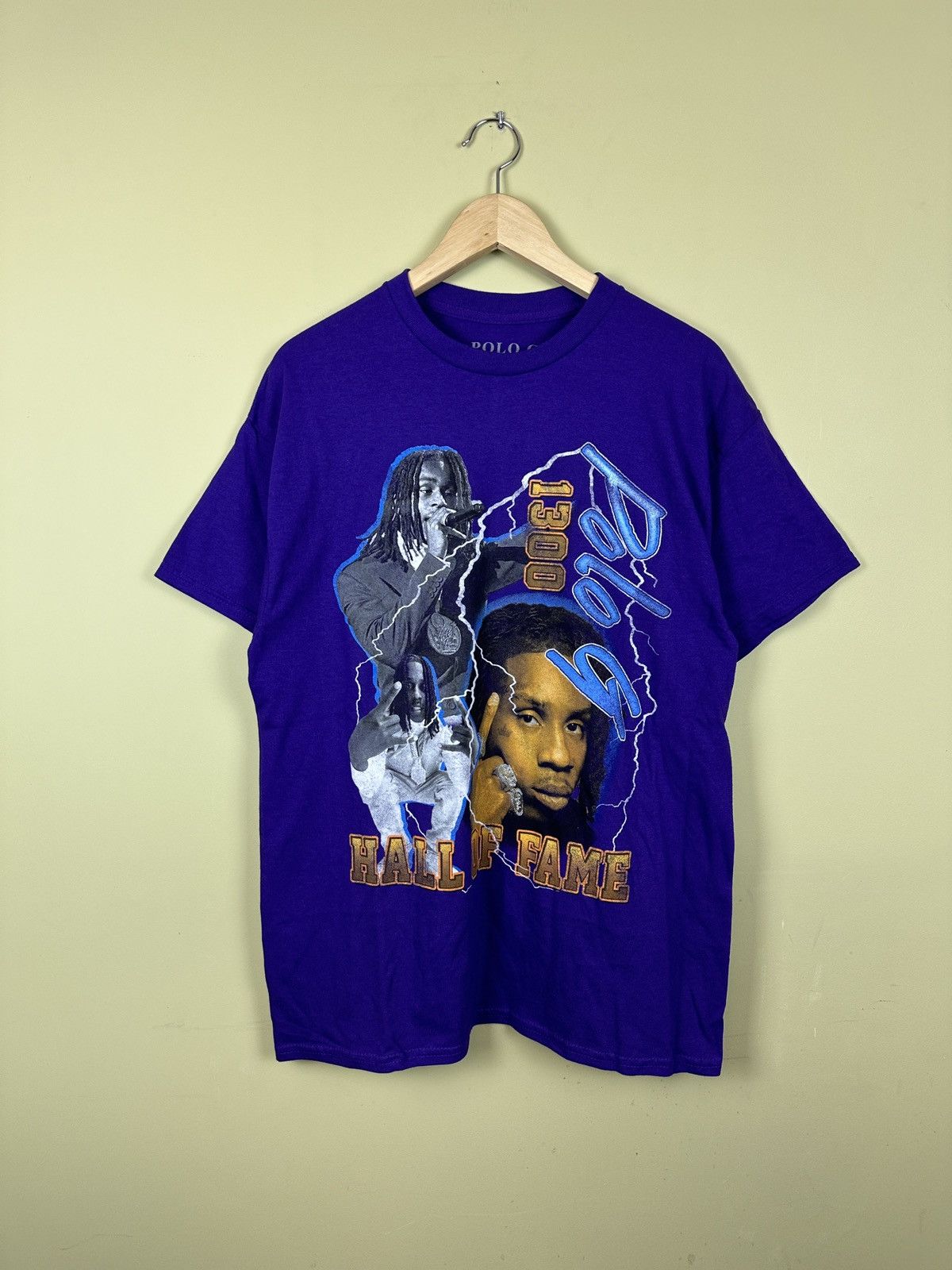 Rap Tees × Vintage Polo G merch rap tee t-shirt Size US L / EU 52-54 / 3 - 1 Thumbnail