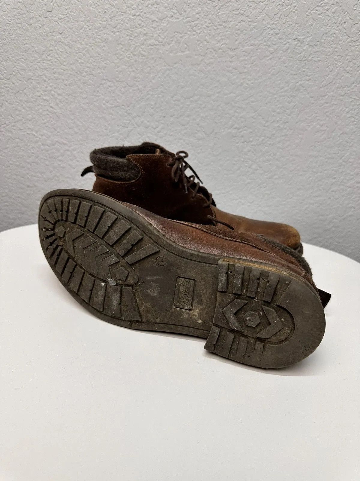 Ralph Lauren RALPH LAUREN AS 98 JAPAN RARE RRL LEATHER BOOTS WESTERN USA Size US 11 / EU 44 - 10 Thumbnail