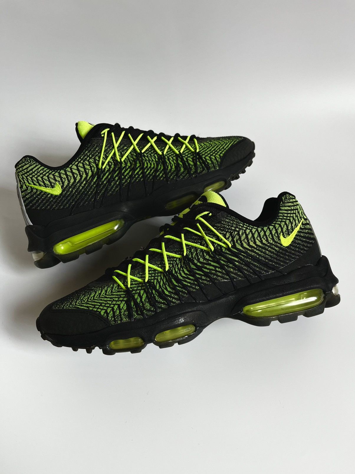 Nike Nike Air Max 95 Jacquard “Black Volt” Size US 8.5 / EU 41-42 - 7 Thumbnail