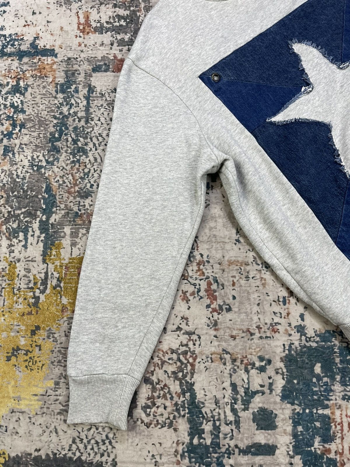Diesel Diesel Denim David Star Pullover Sweatshirt Size US M / EU 48-50 / 2 - 4 Thumbnail