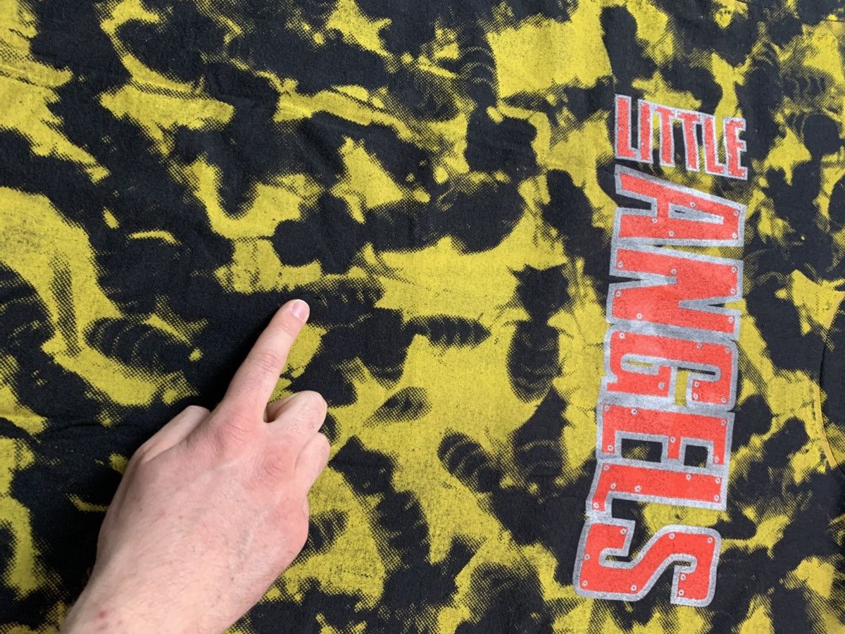 Band Tees × Vintage Vintage 90's LITTLE ANGELS JAM Album All Over Print Band Tee Size US XL / EU 56 / 4 - 6 Thumbnail