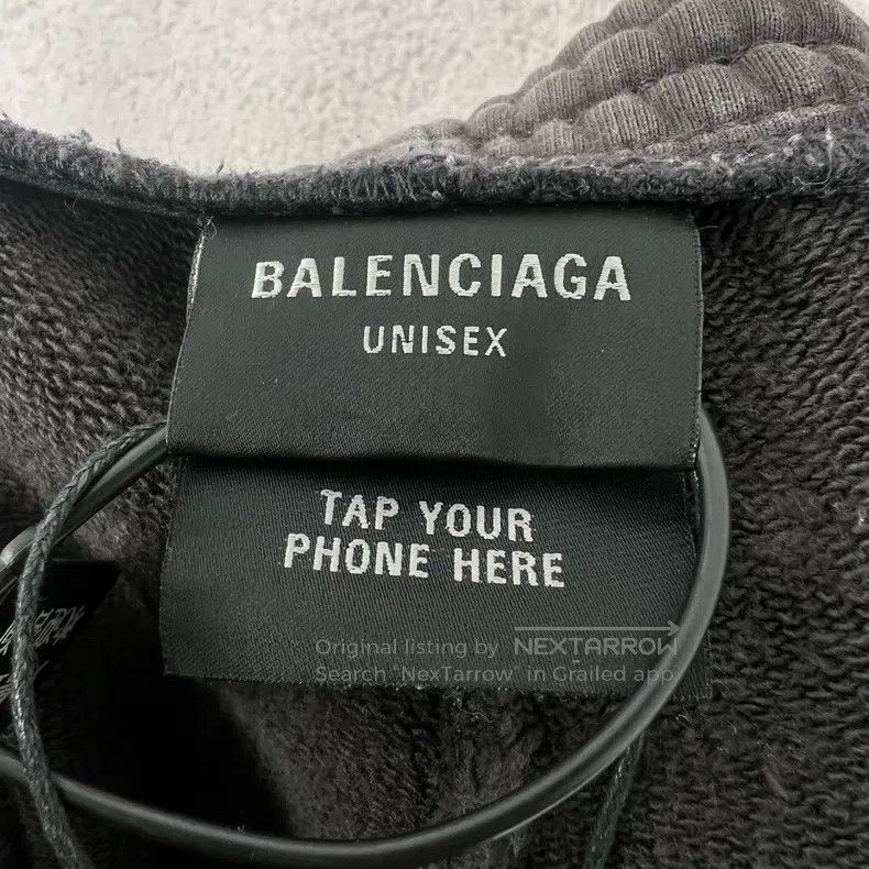 Balenciaga Balenciaga size S Embroidered Logo Relaxed Washed Long Pan Size US 27 - 3 Thumbnail