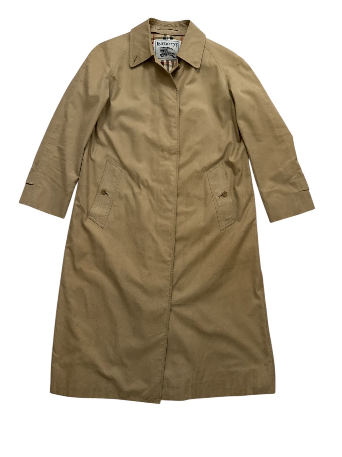 Burberry Vintage Burberry Nova Check Trench Coat Size US S / EU 44-46 / 1 - 2 Thumbnail