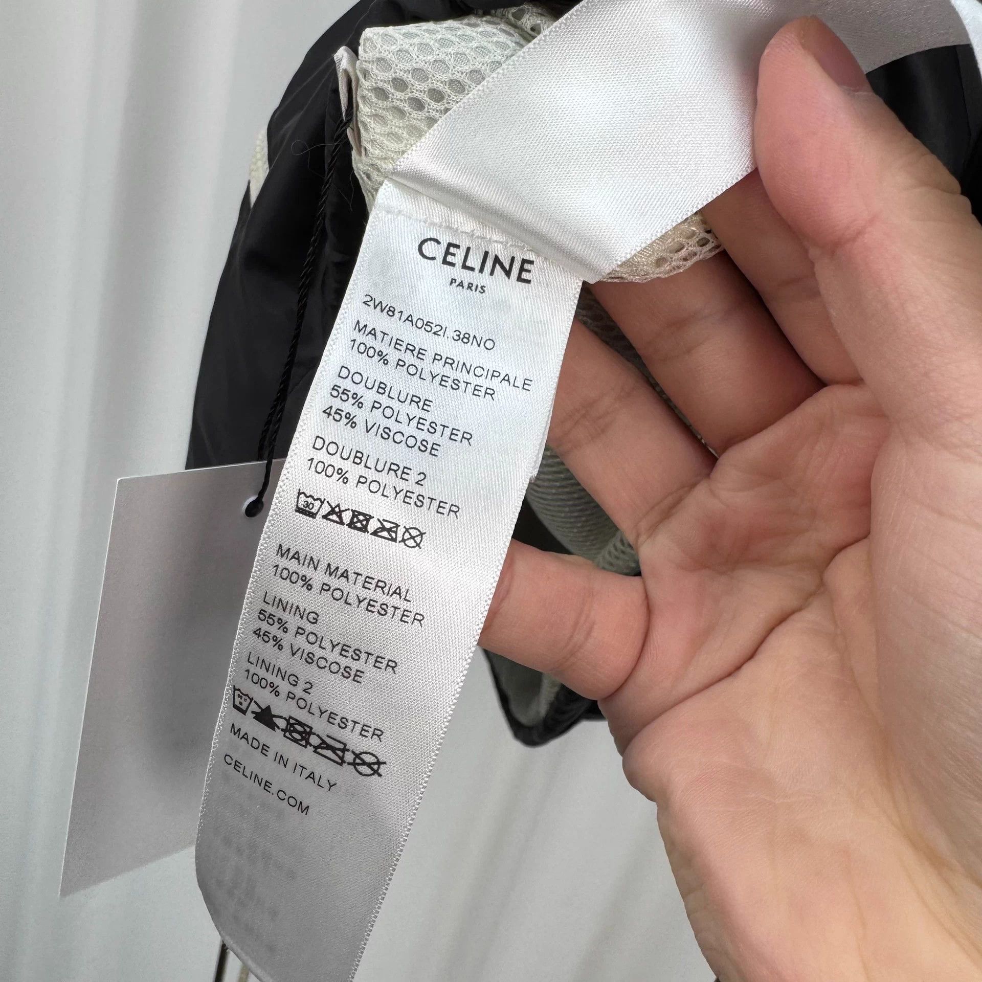 Celine Celine SS25 Print Letter Half-Zip Jacket 46 New Size US S / EU 44-46 / 1 - 6 Thumbnail