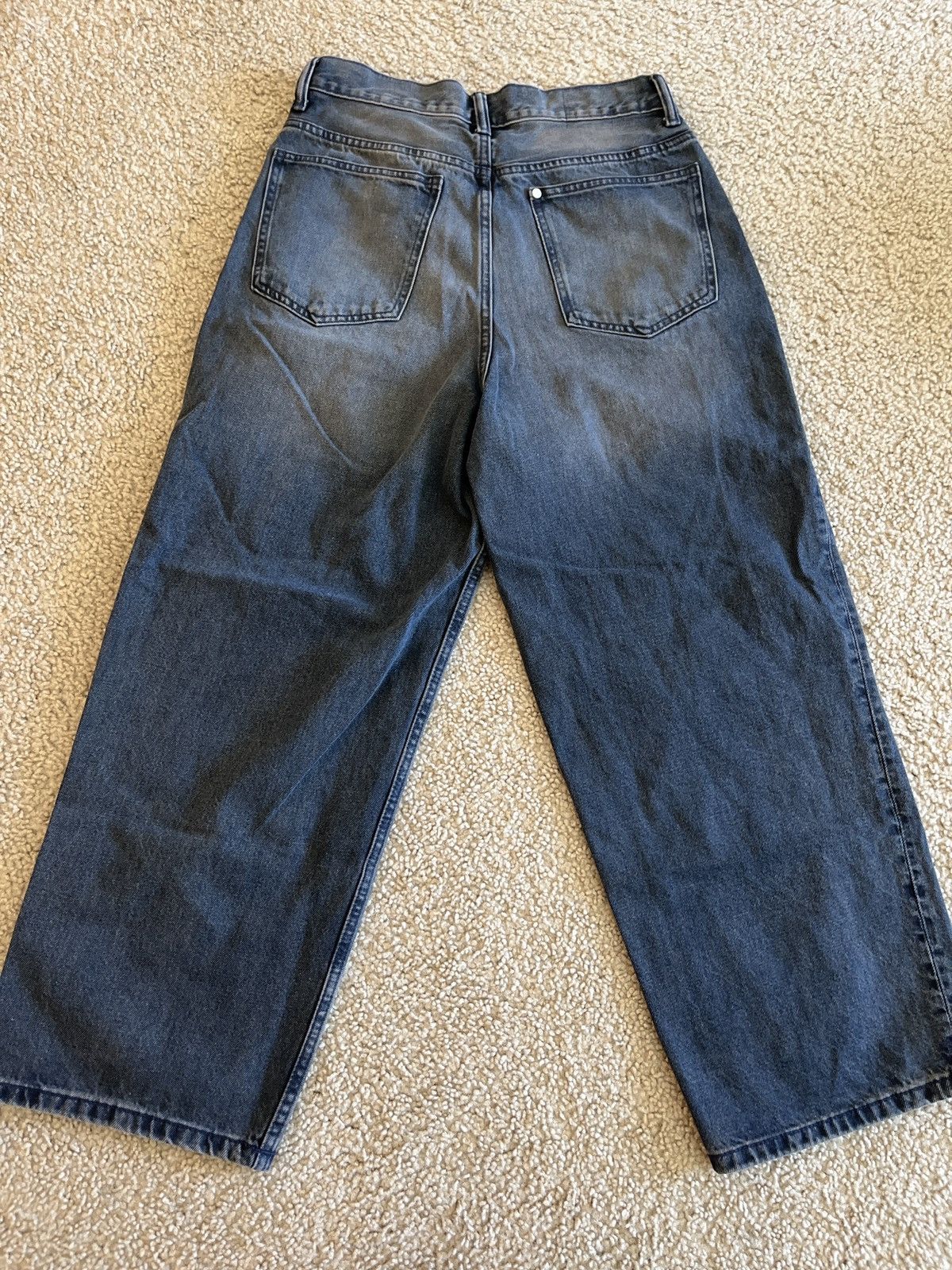 H&M H&M Baggy Midnight Navy Jeans Size US 30 / EU 46 - 2 Thumbnail
