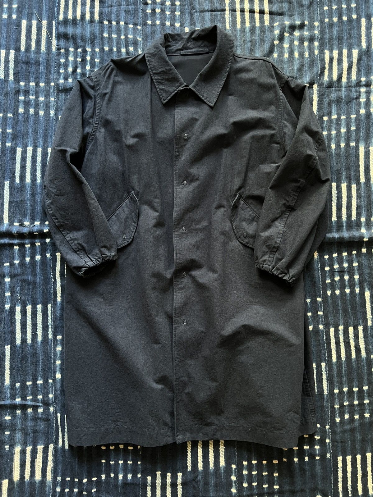 KUON Kuon Kountry Japanese Paper Trench Coat Size US M / EU 48-50 / 2 - 1 Thumbnail