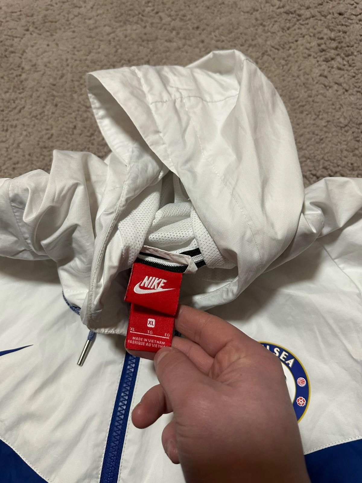Nike Nike Chelsea Windrunner Football Soccer Jacket Sz XL Size US XL / EU 56 / 4 - 6 Thumbnail