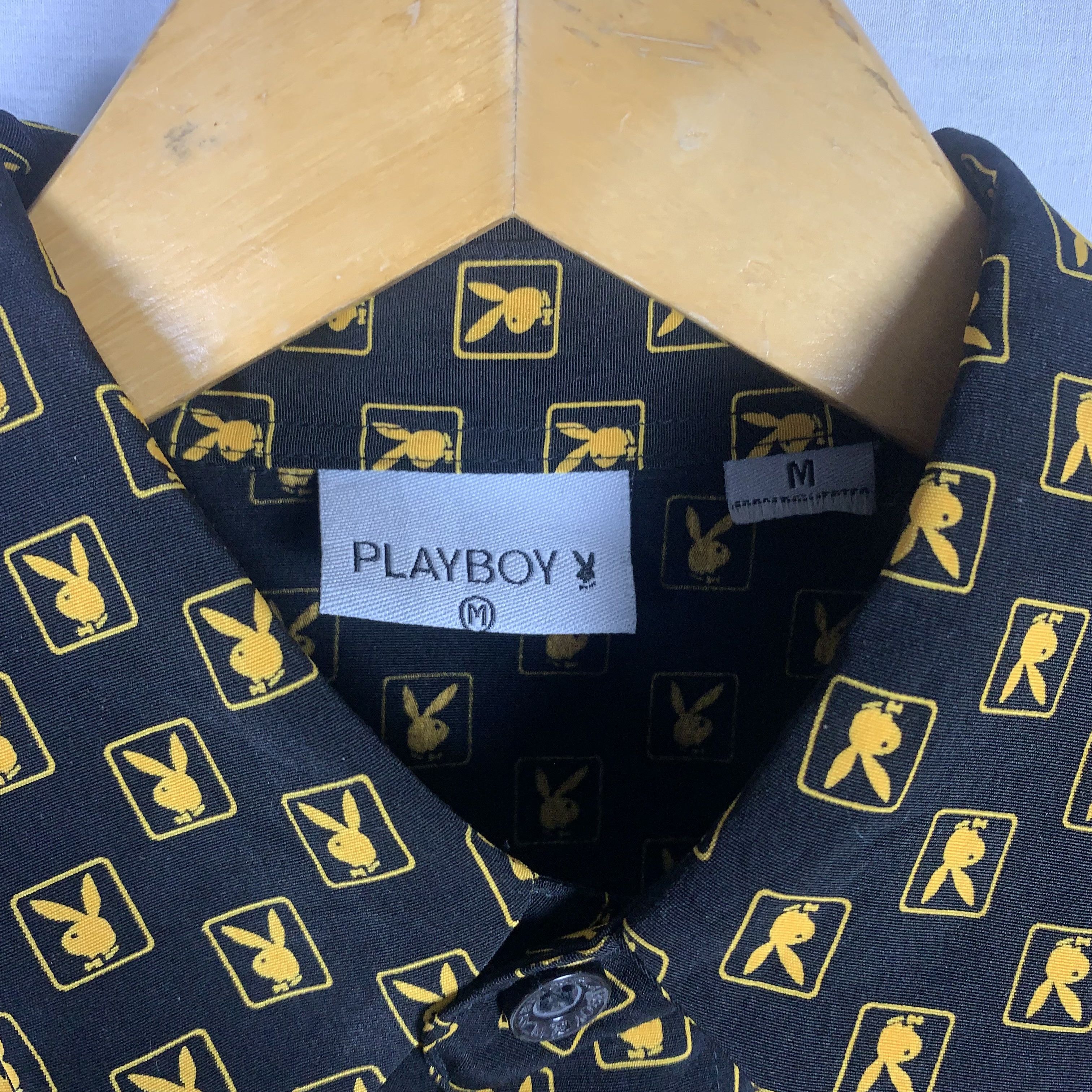 Playboy Vintage Playboy Monogram Button Up Shirt Size US M / EU 48-50 / 2 - 6 Thumbnail