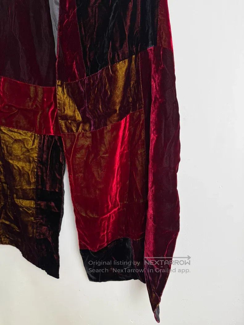 Comme des Garcons Comme Des Garcons Metallic velvet and silk satin scarf Size ONE SIZE - 2 Thumbnail