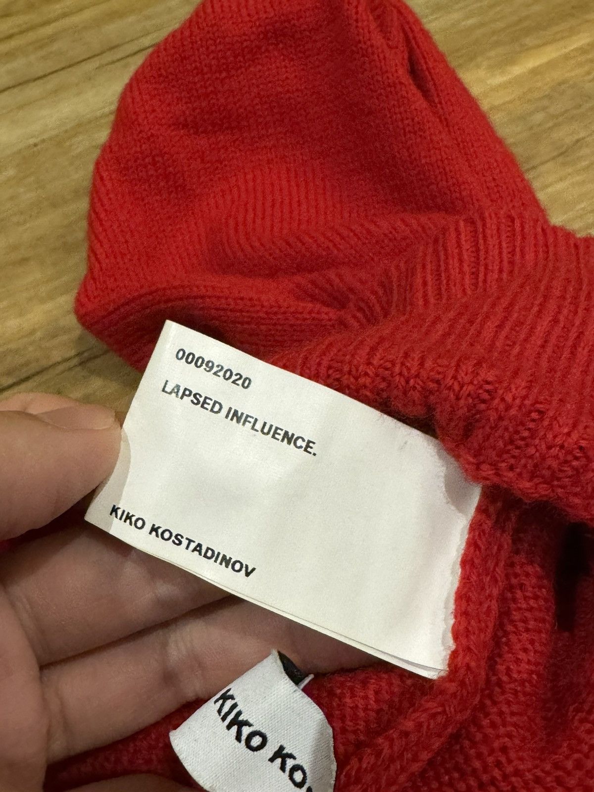 Kiko Kostadinov Kiko Kostadinov AW20 Sabine 4 Scarf Beanie Size ONE SIZE - 3 Thumbnail