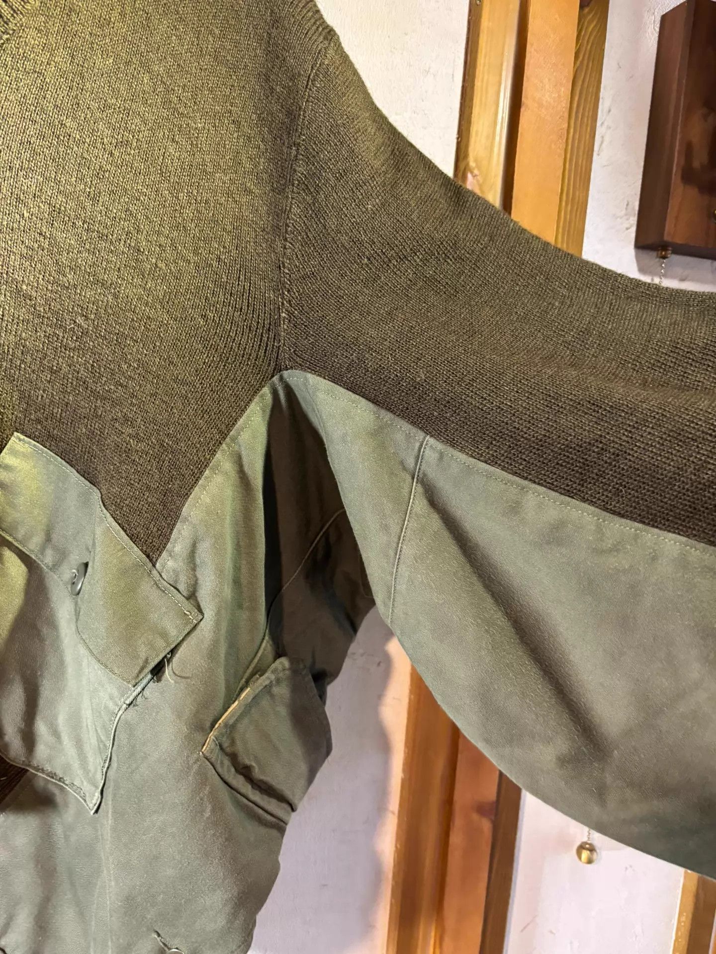 Other BONUM Oversize M65 Pants Remake Batwing Knit Size ONE SIZE - 3 Thumbnail