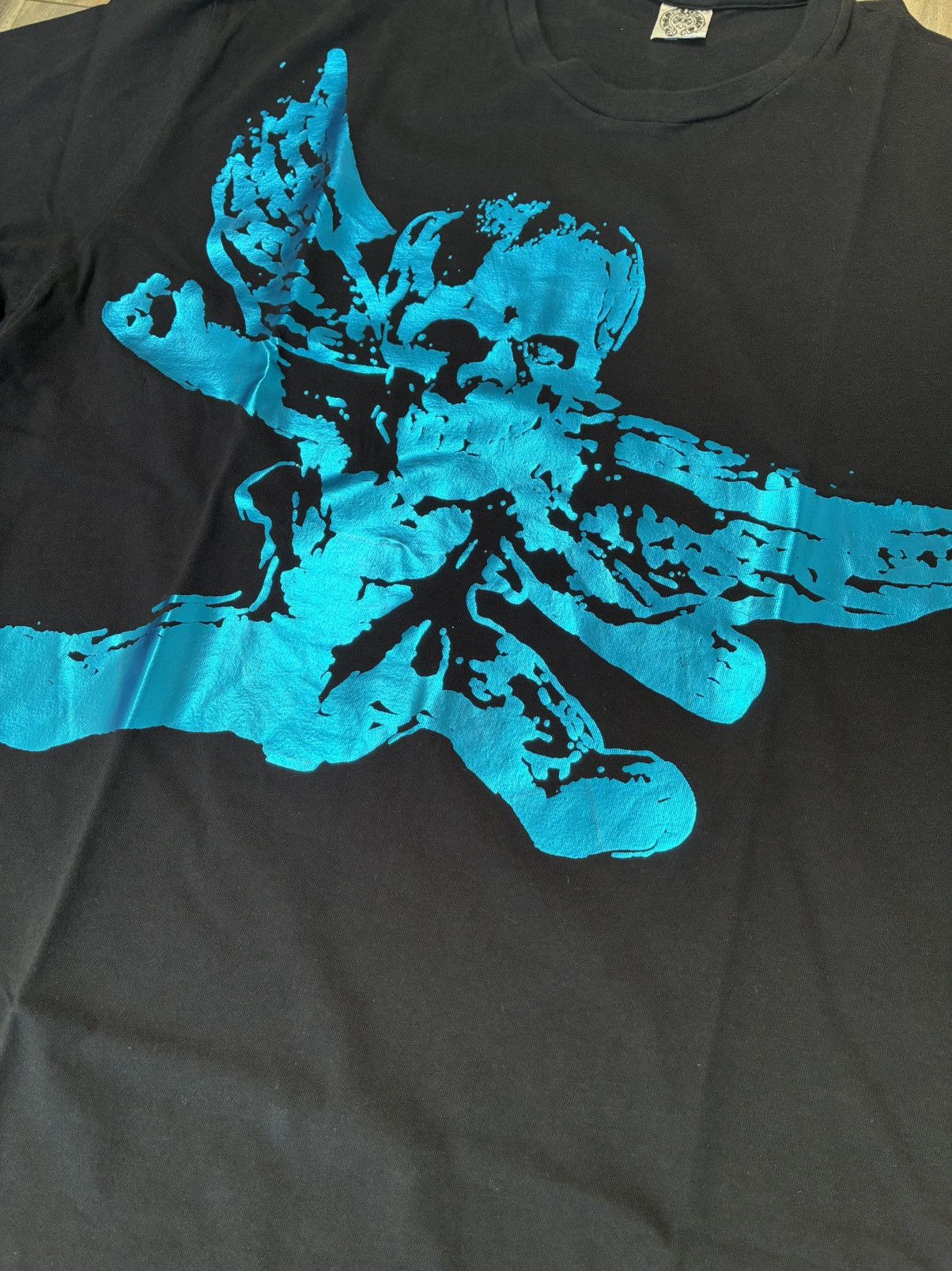 Chrome Hearts Chrome Hearts Foti metallic blue t-shirt Size US S / EU 44-46 / 1 - 10 Thumbnail