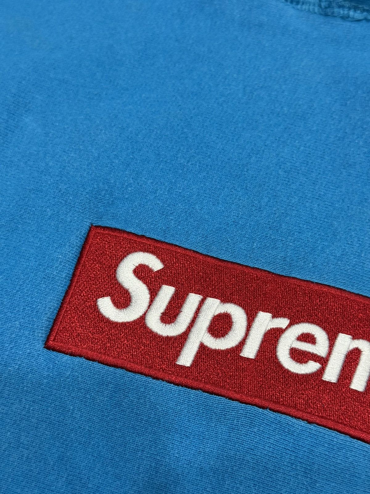 Supreme Supreme 2008 Teal Box Logo Hoodie Tyler the Creator Size US L / EU 52-54 / 3 - 4 Thumbnail
